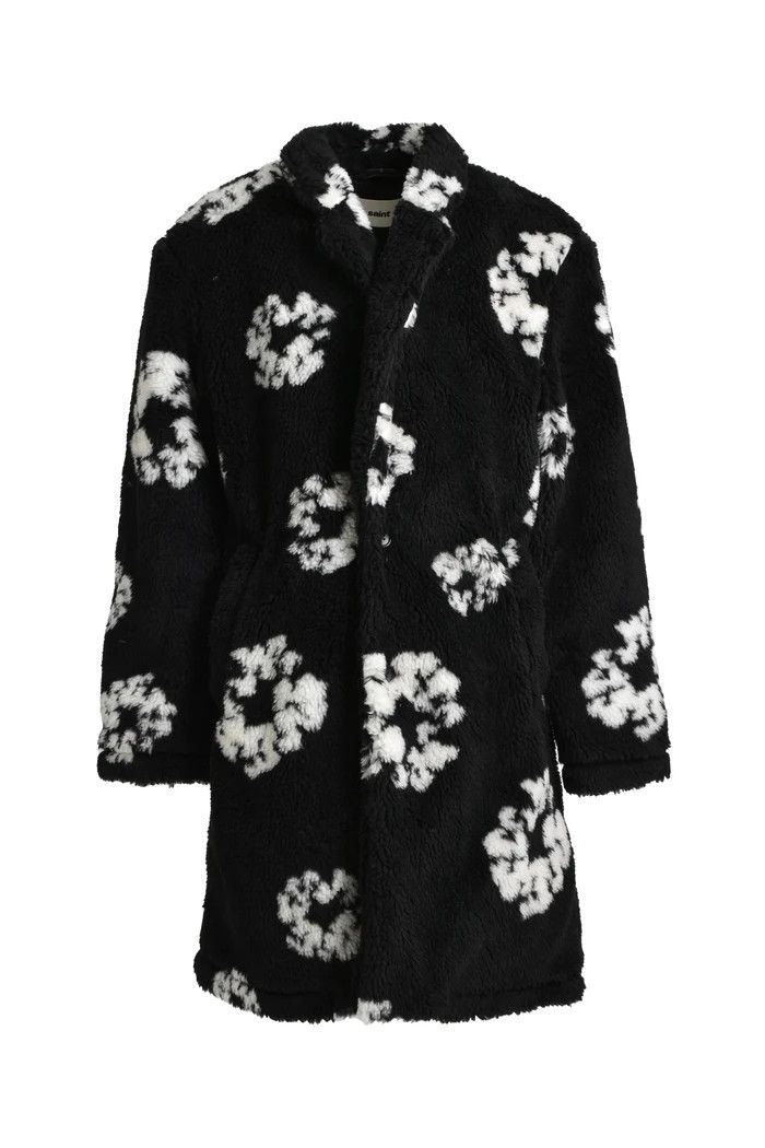 DENIM TEARS × Saint Michael o1mle0326 Coat in Black Size US L / EU 52-54 / 3 - 1 Thumbnail