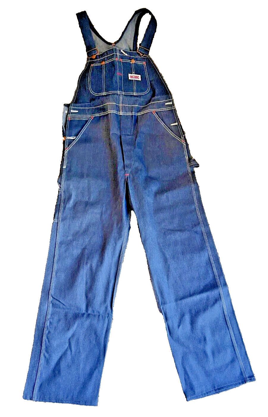 Designer Deadstock 70s Big Mac Overalls Mens 36 