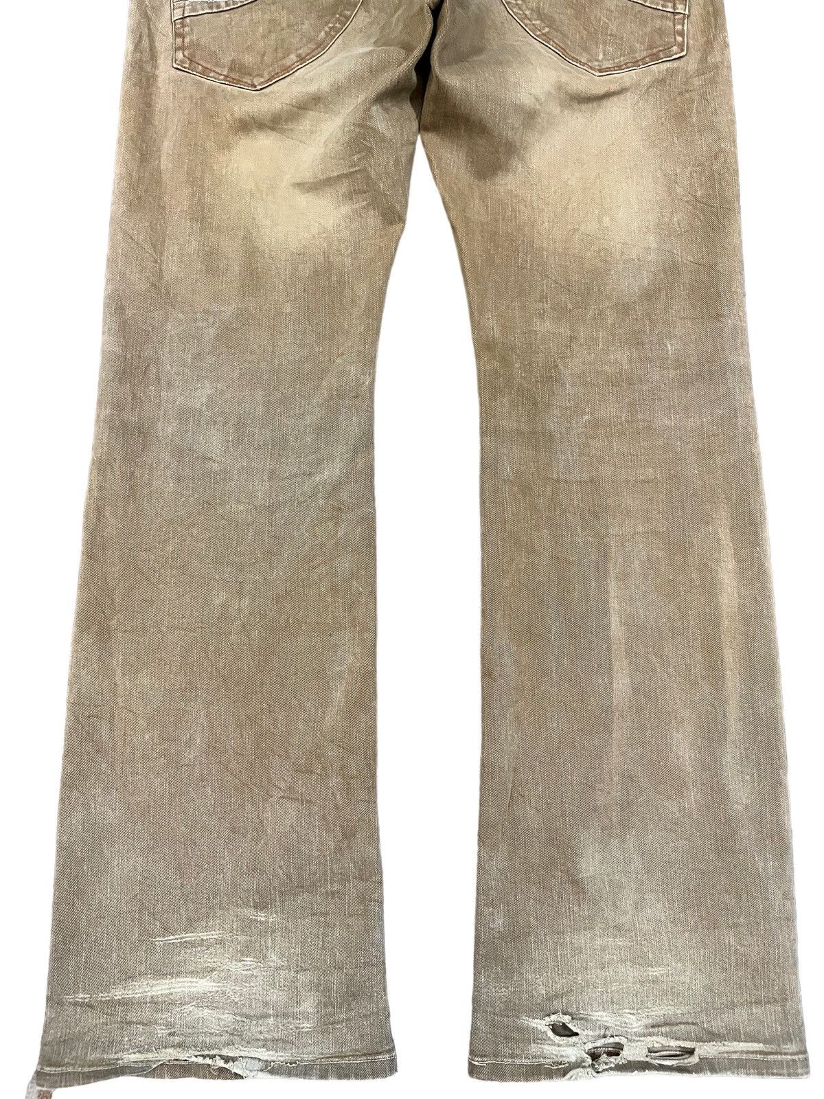 Beauty Beast × Blue Blue Japan Vintage Blue Way Flare Denim Size US 35 - 7 Thumbnail