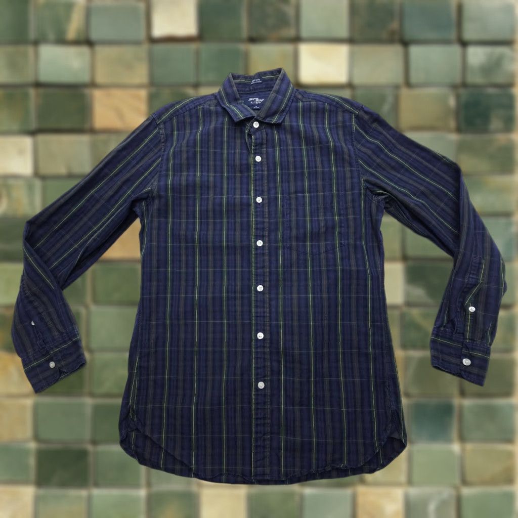 J.Crew J.CREW Button-Up Shirt Mens M Plaid 2 Ply Shirtings Classic Casual Long Sleeve Collared Slim Fit Multicolor Size US M / EU 48-50 / 2 - 1 Thumbnail
