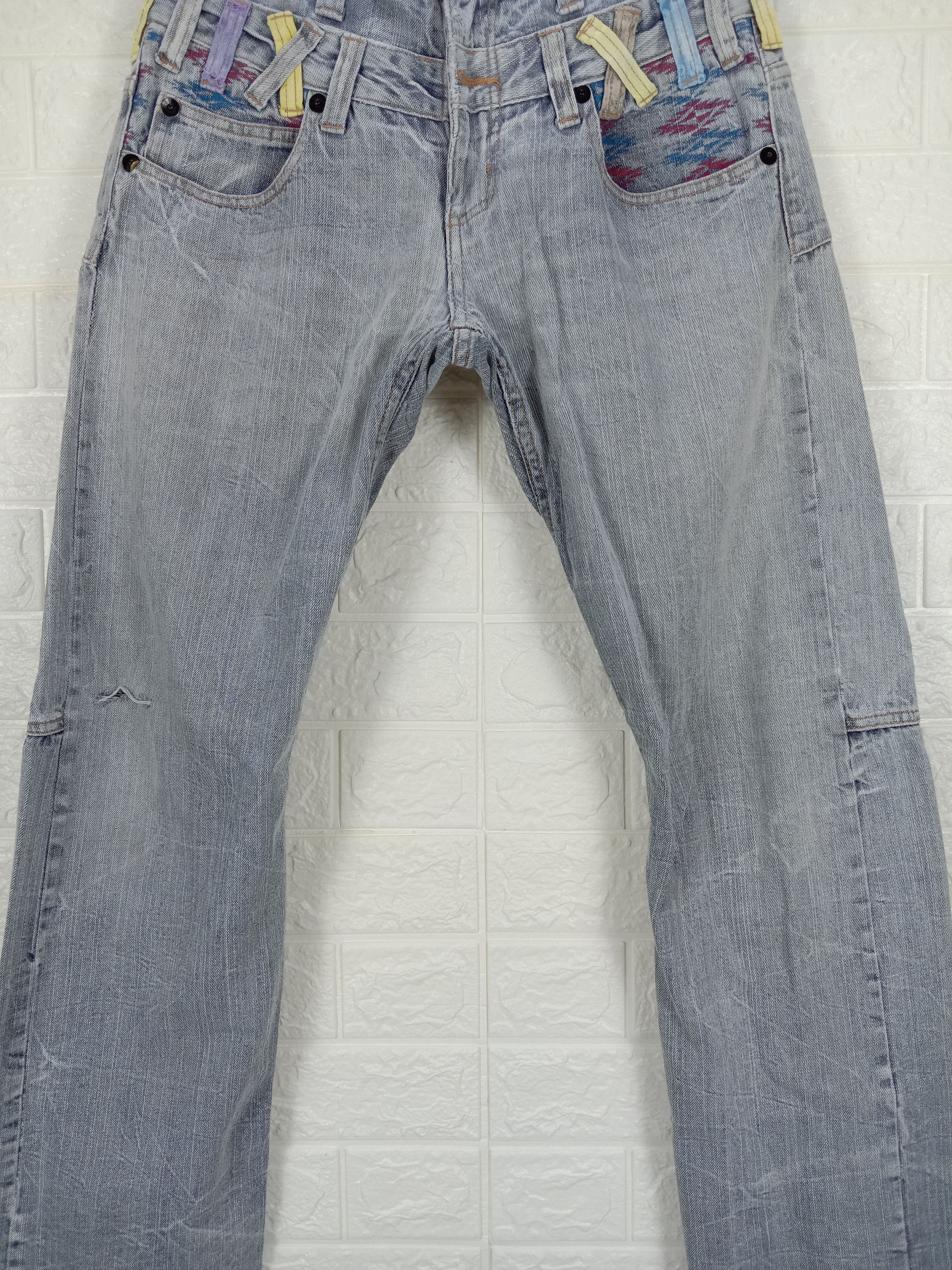 Japanese Brand Vintage Japanese Memory Special Double Waist Jeans Size US 30 / EU 46 - 4 Thumbnail