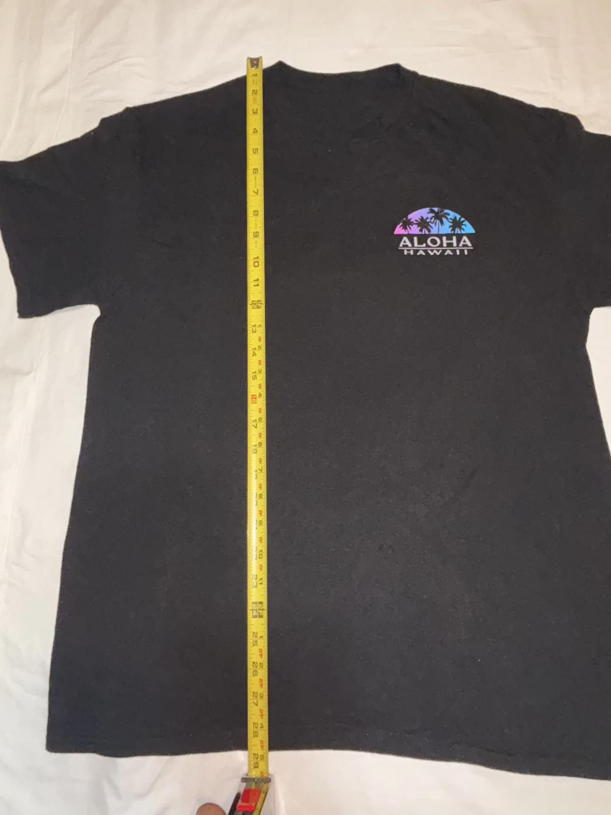 Designer Vintage Aloha Hawaii Graphic Tee - Black Size US M / EU 48-50 / 2 - 7 Thumbnail