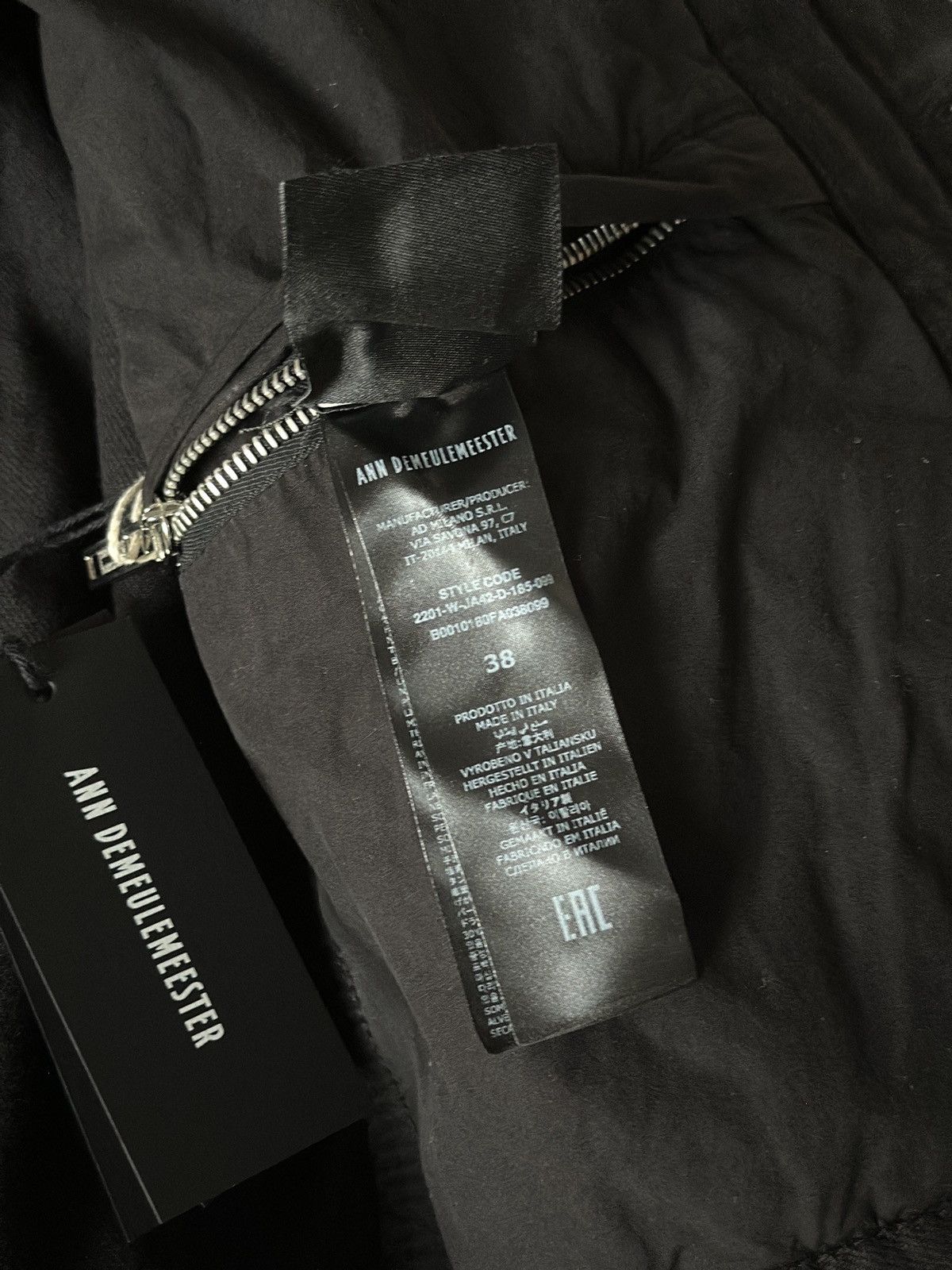 Ann Demeulemeester Ann Demeulemeester Micro Fit Denim Jacket Size XS / US 0-2 / IT 36-38 - 9 Thumbnail