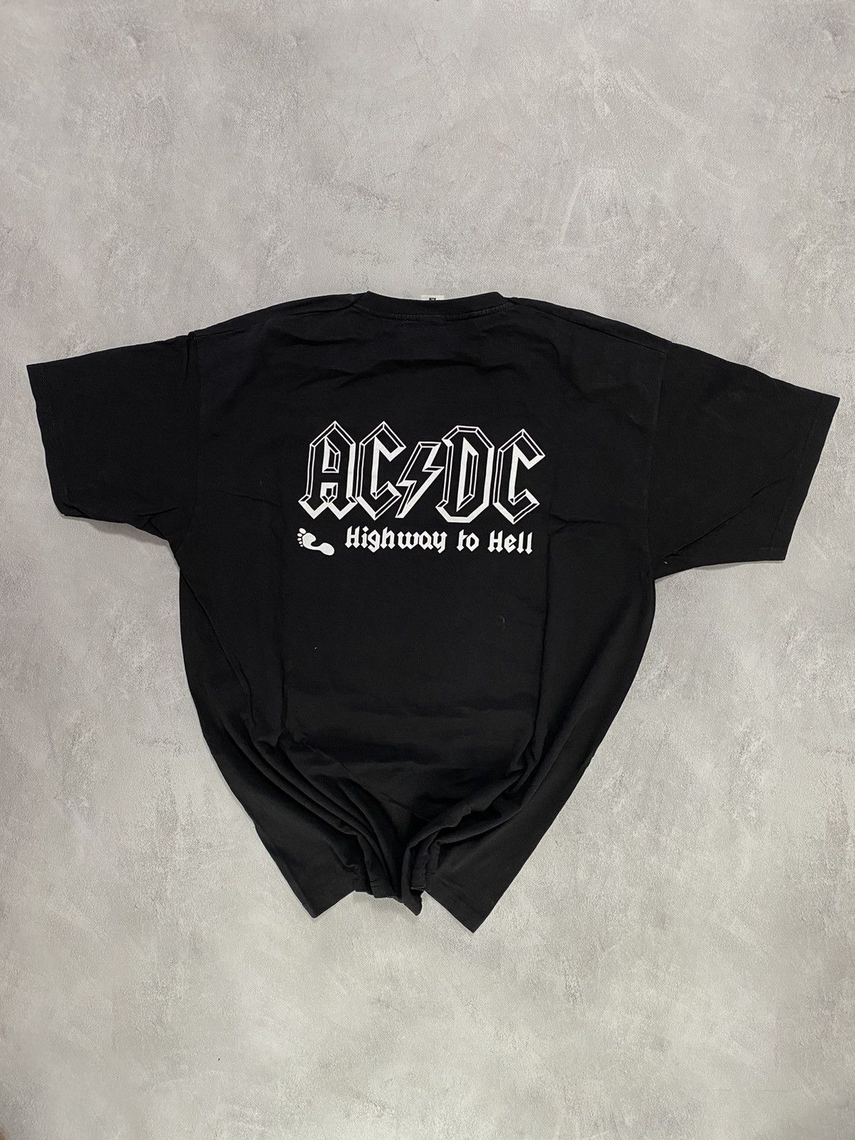 AC/DC 🦋 Vintage T Shirt Tee AC/DC Highway To Hell Size US XL / EU 56 / 4 - 2 Thumbnail