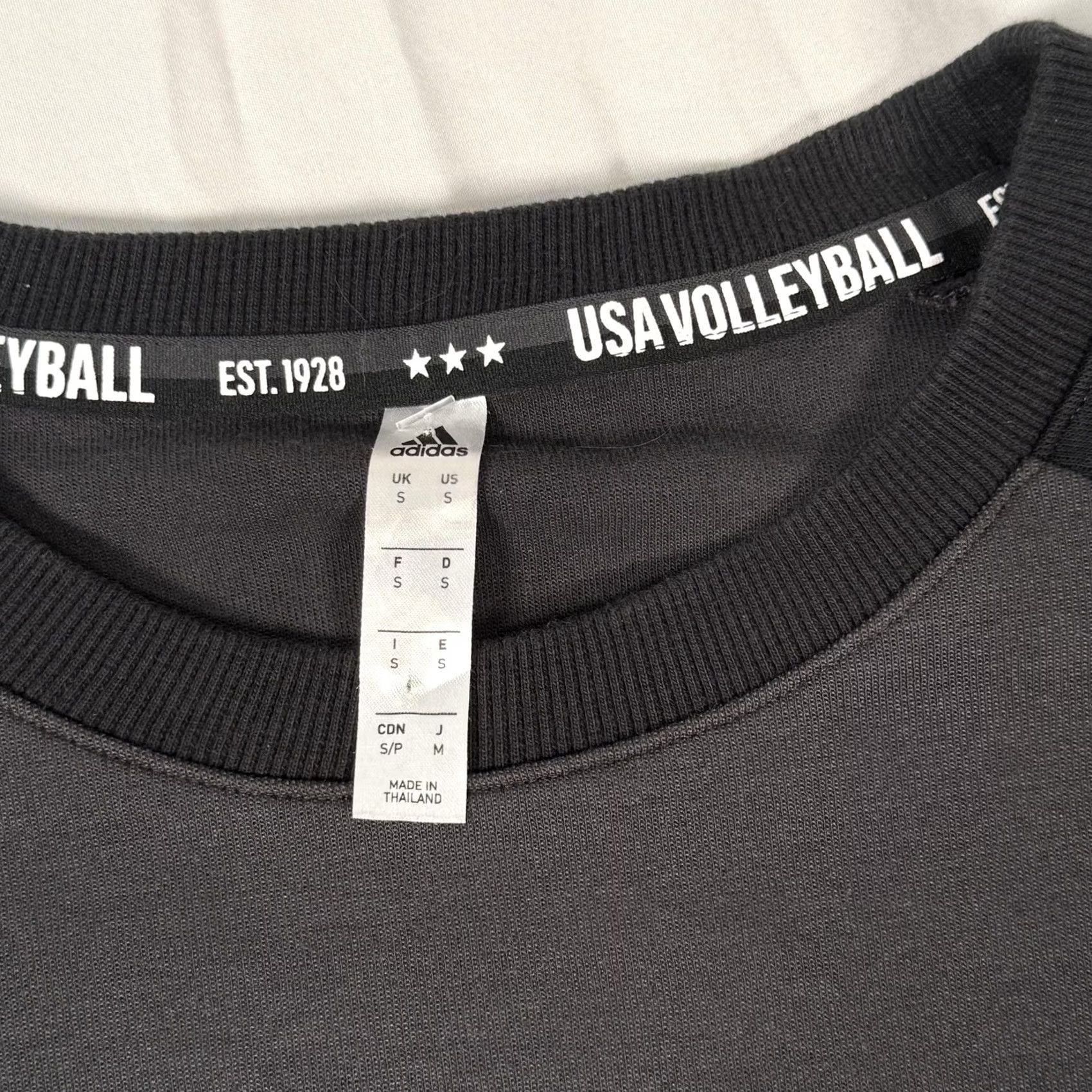 Adidas Team USA Volleyball Sweatshirt Small Adidas Pullover Crewneck Men’s Long Sleeve Black Size US S / EU 44-46 / 1 - 3 Thumbnail