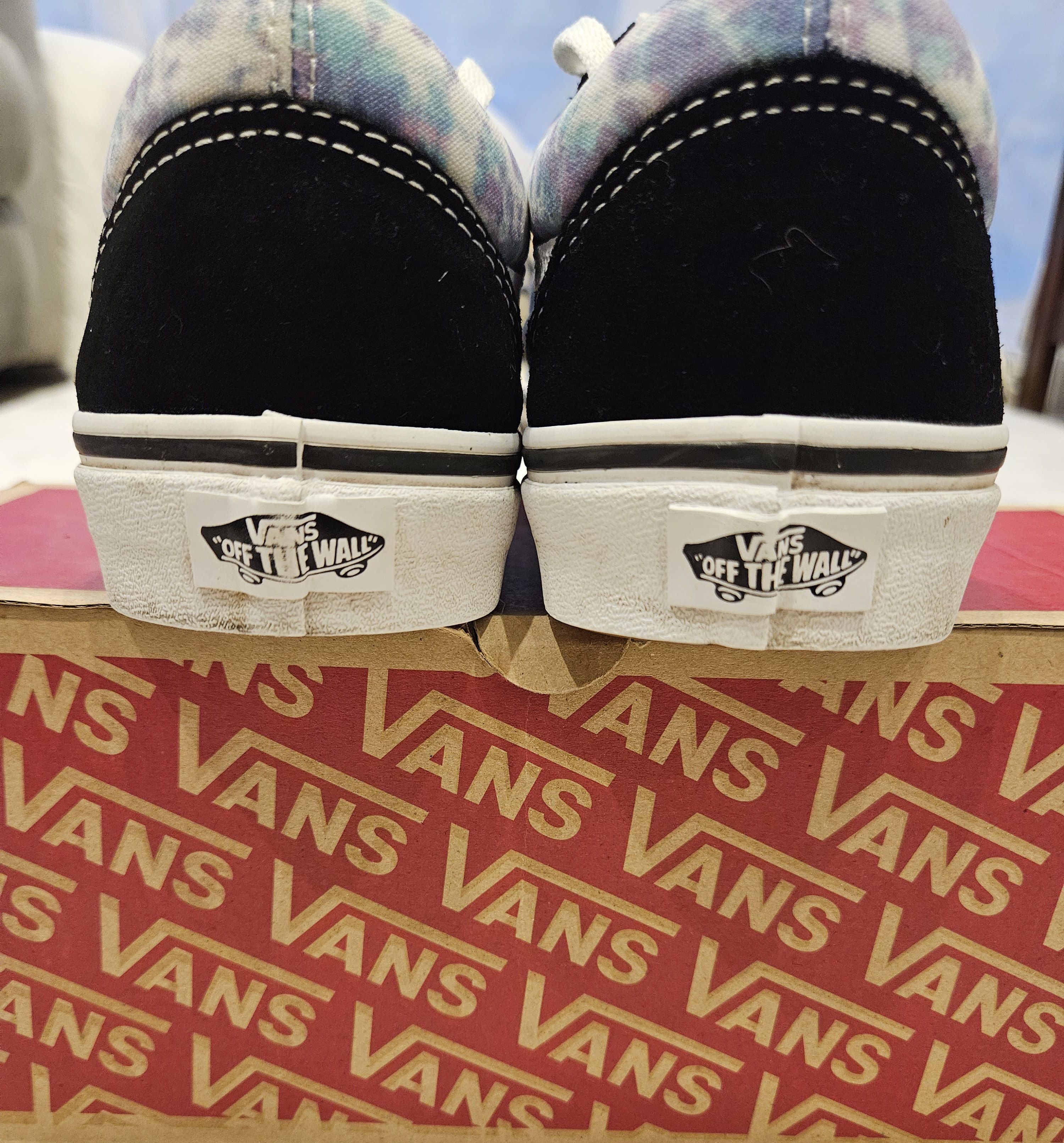 Vans Vans Old Skool 'English Lavender - Tie Dye' sneakers Size US 9.5 / IT 39.5 - 4 Thumbnail