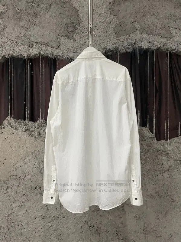 Burberry Burberry Men's White Long Sleeve Shirt. Size US M / EU 48-50 / 2 - 2 Thumbnail
