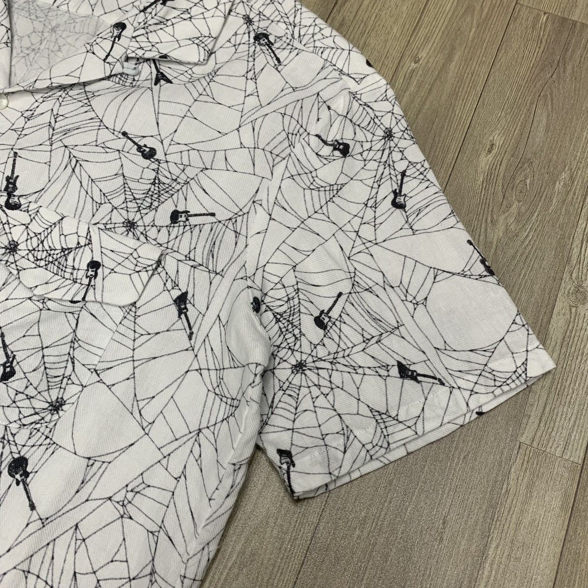 Lad Musician Lad Musician Guitar Spider Web Button Up Shirt – SS12 Size US S / EU 44-46 / 1 - 4 Thumbnail