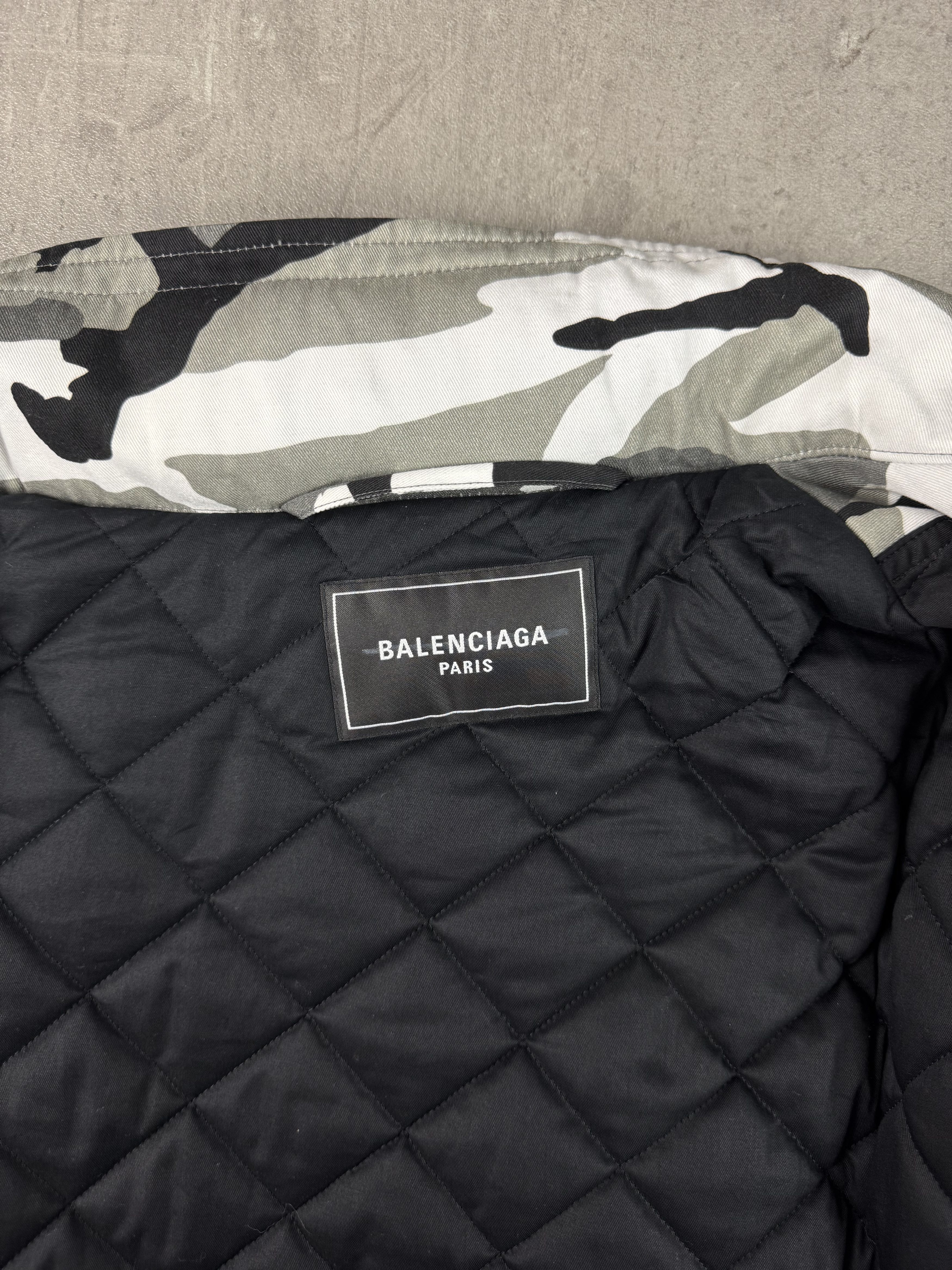Balenciaga BALENCIAGA Off Shoulder Military Camo Parka Size US S / EU 44-46 / 1 - 11 Thumbnail