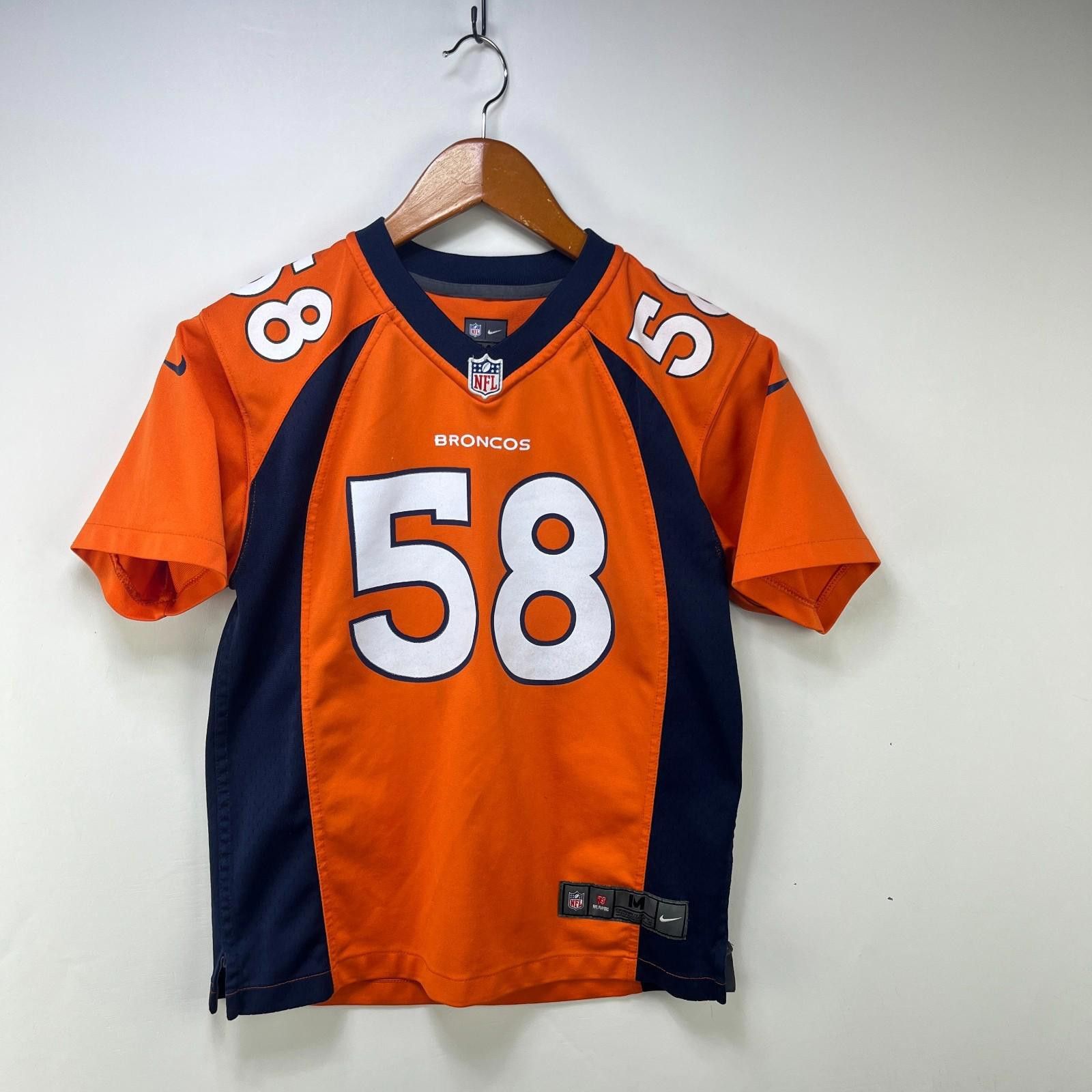 Nike Vintage Denver Broncos Miller Nike Jersey Youth Medium Size ONE SIZE - 1 Thumbnail