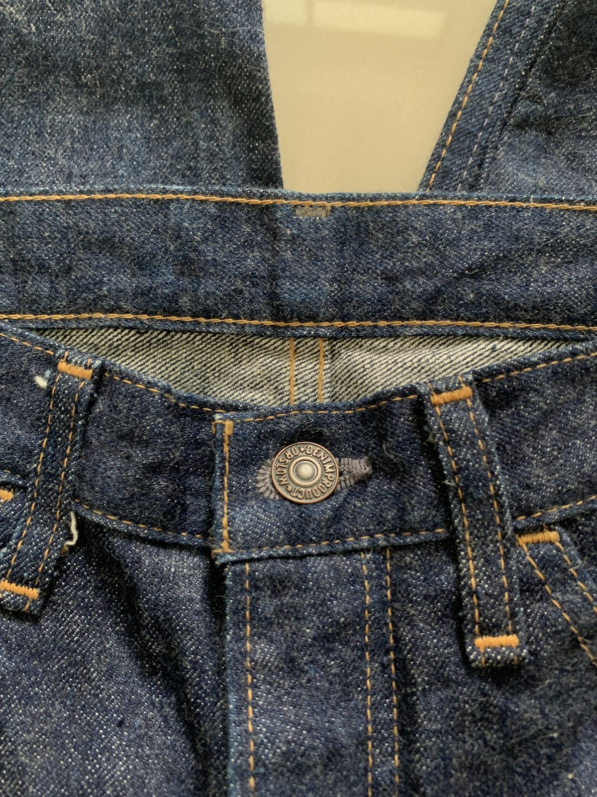 Orslow Orslow Orange Tab Indigo One Wash Denim (Deadstock) Size US 28 / EU 44 - 8 Thumbnail