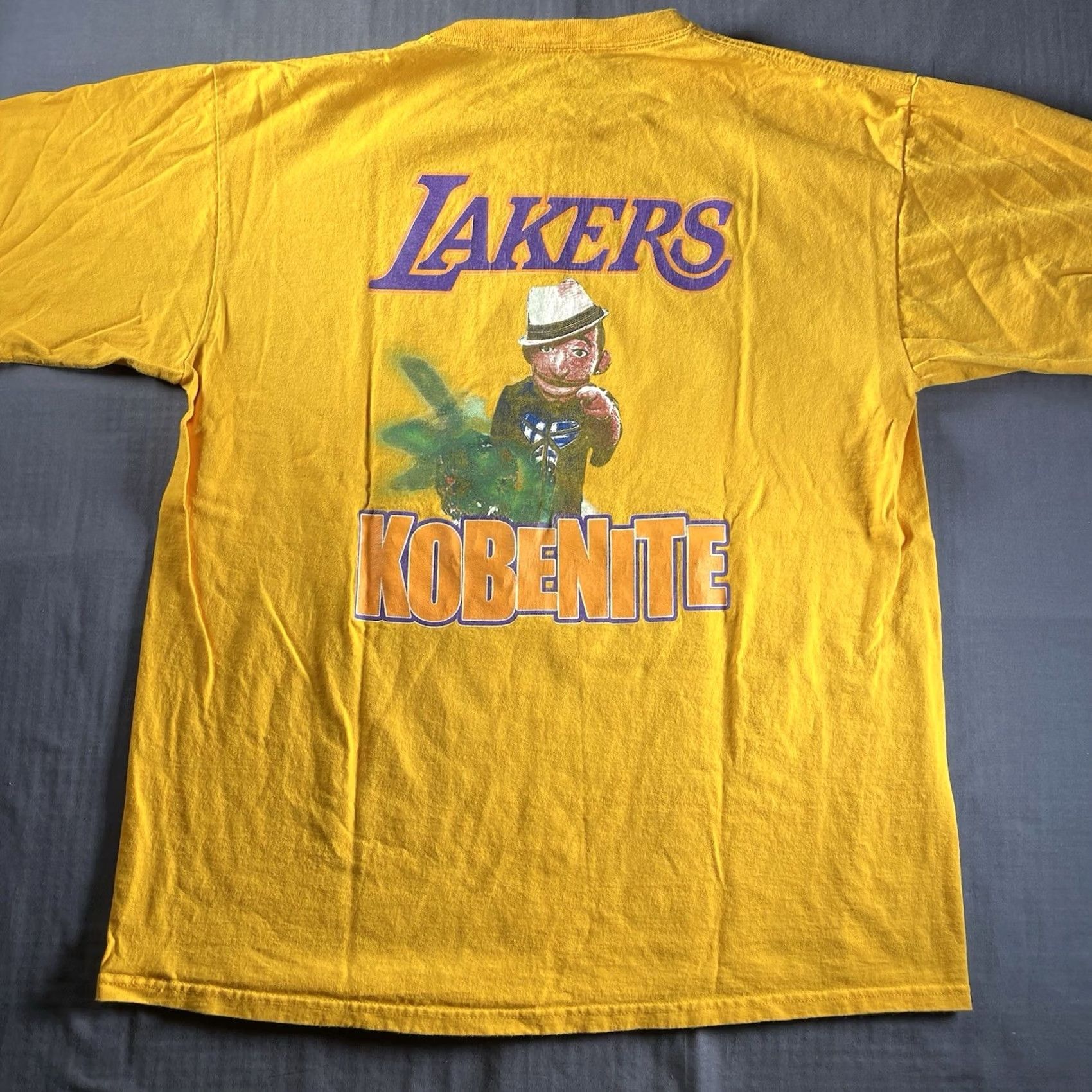 Nike Nike Shirt Men XL T-Shirt Kobe Bryant Y2K Kobenite Commercial Basketball Yellow Size US XL / EU 56 / 4 - 7 Thumbnail