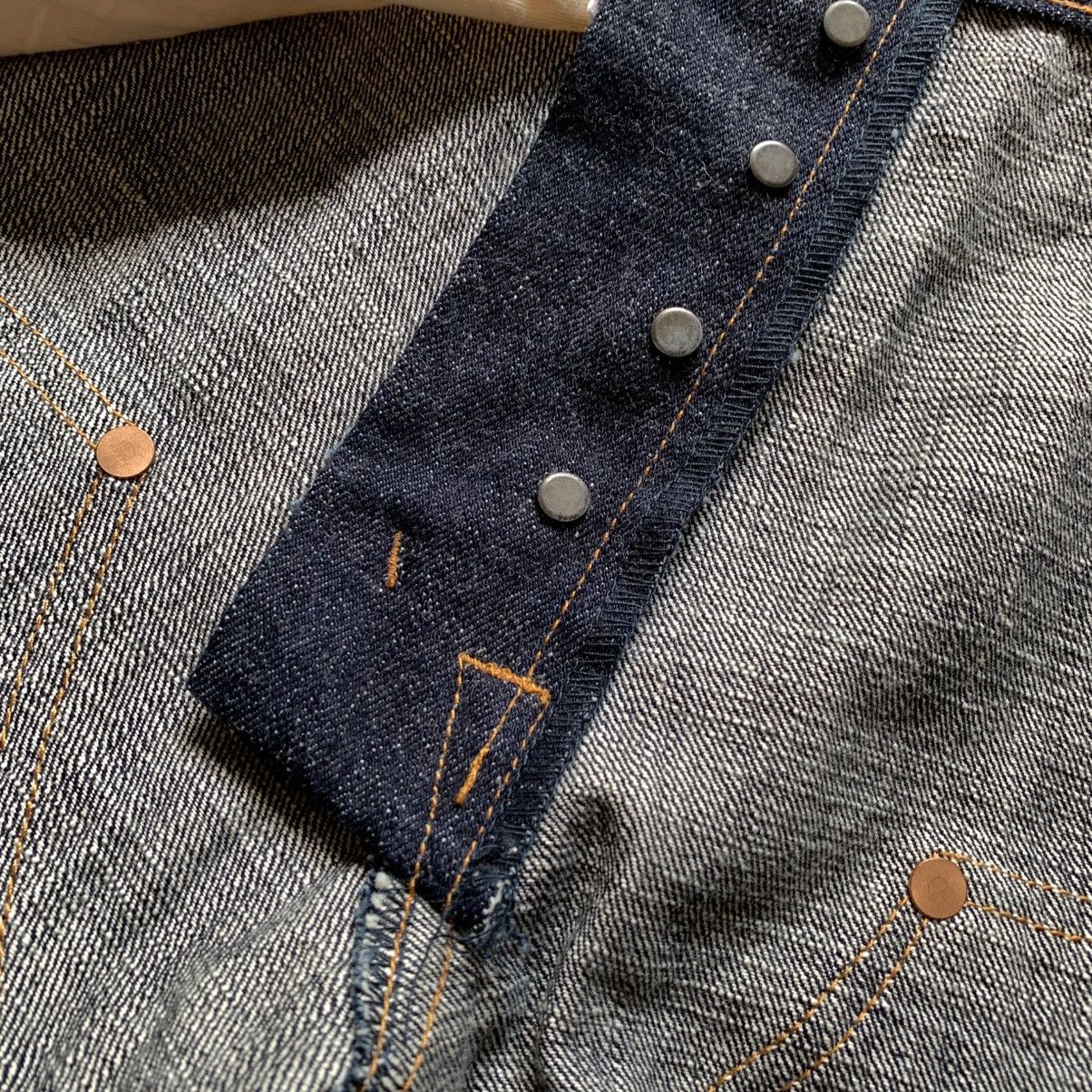 Japanese Brand Vtg 90s Union Bross Double Knee Slevedge Denim Pants Size US 32 / EU 48 - 15 Thumbnail