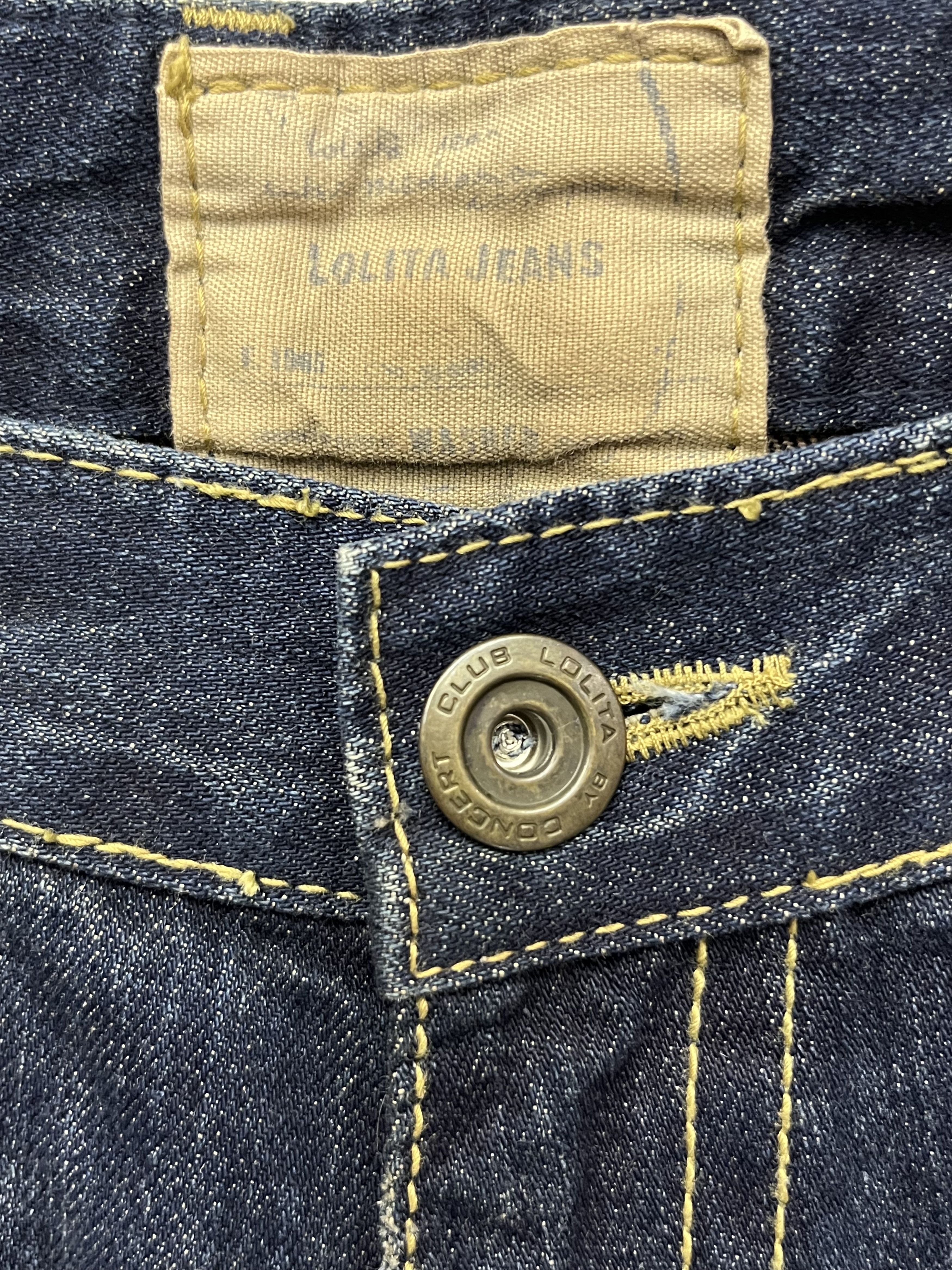 Vintage LASTOFFER 🔥 YOSHITOMO NARA x LOLITA Exotic Artist Denim Size 32" / US 10 / IT 46 - 15 Thumbnail