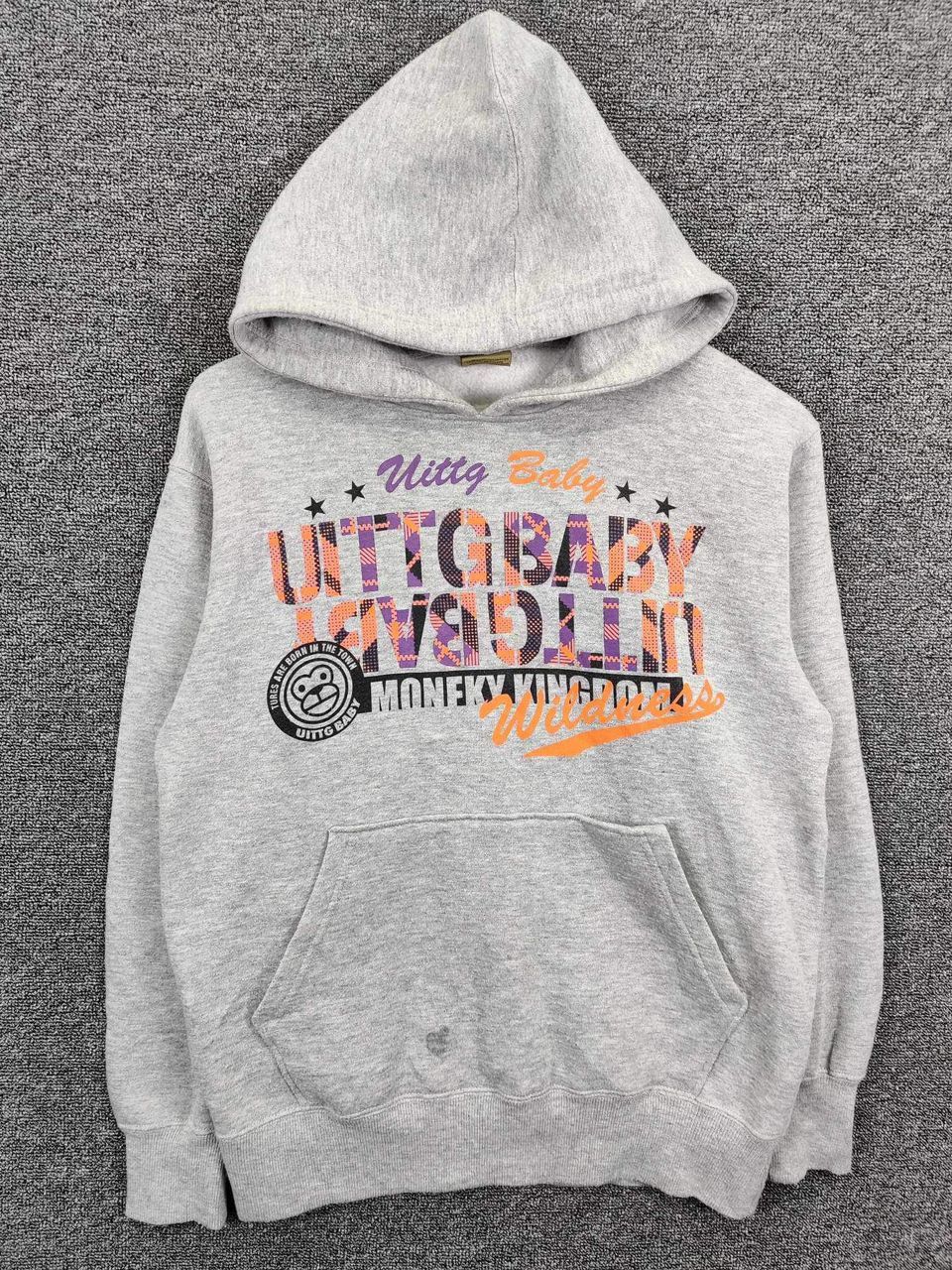 Vintage Vintage Uittg Baby Milo Monkey Kingdom Pullover Hoodie Size US M / EU 48-50 / 2 - 1 Thumbnail
