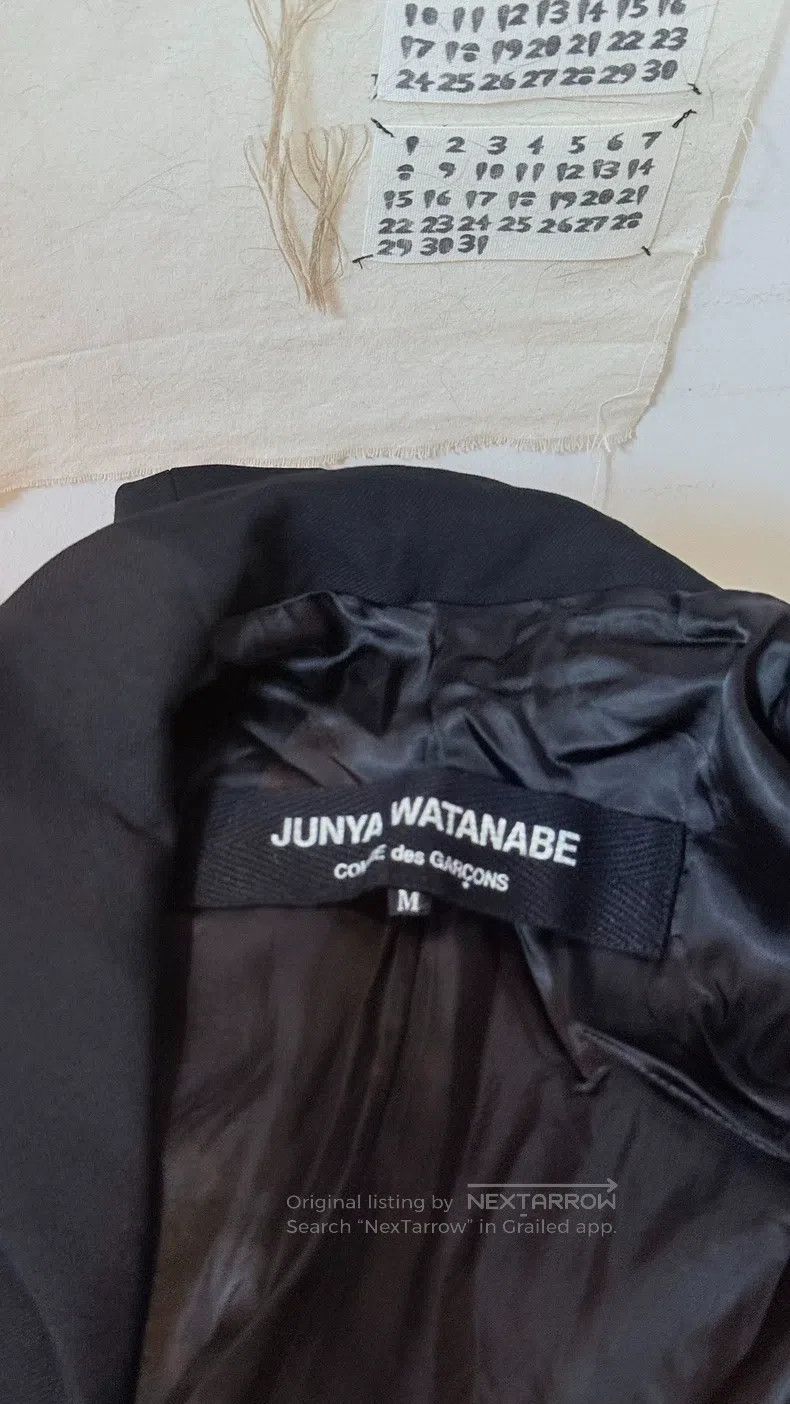 Junya Watanabe Junya Watanabe Black bone design blazer Size M / US 6-8 / IT 42-44 - 5 Thumbnail