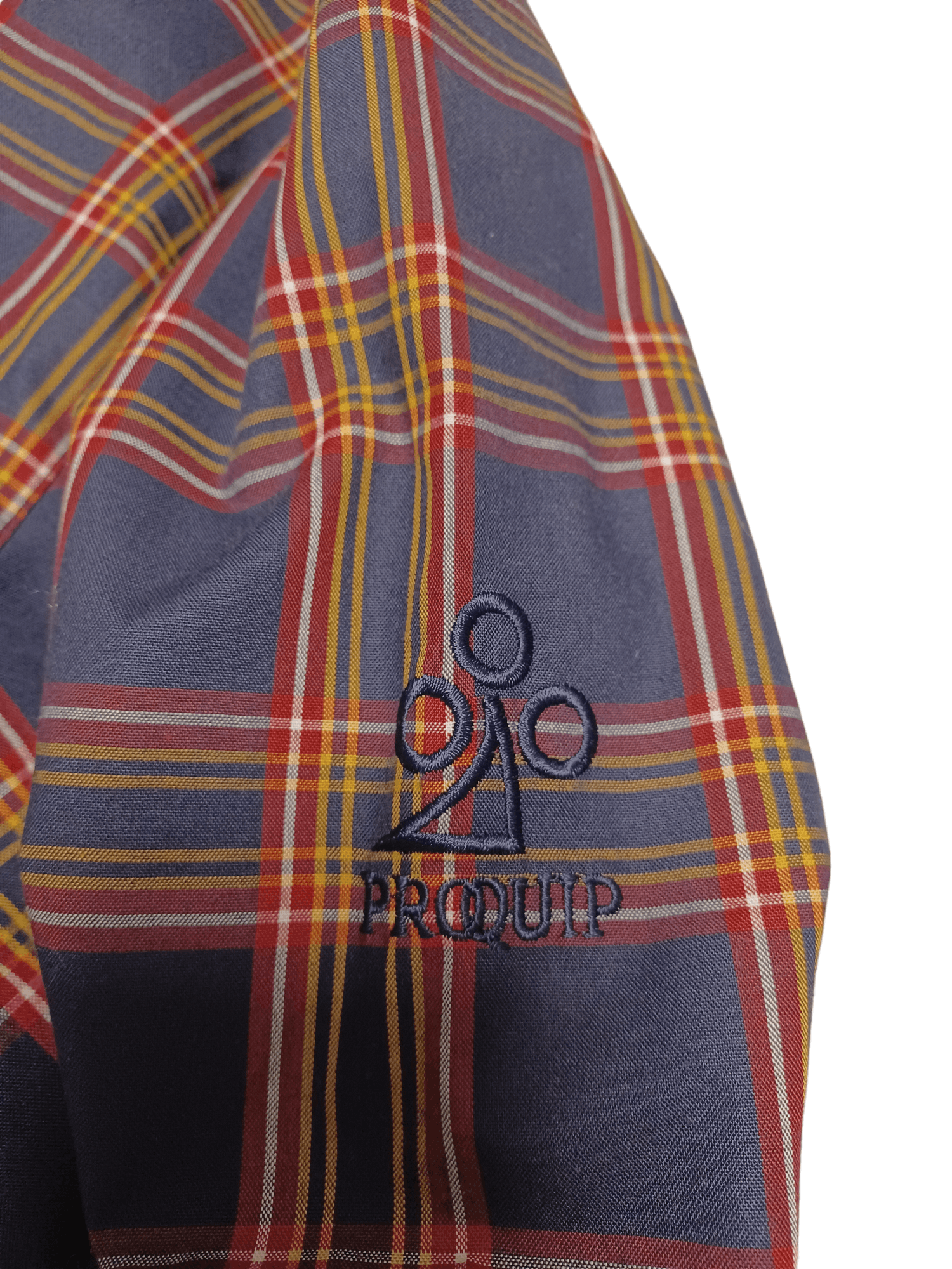 Other 1999 VINTAGE CHECKERED PROQUIP MADE IN PORTUGAL NYLON SSHIRT Size US XL / EU 56 / 4 - 5 Thumbnail