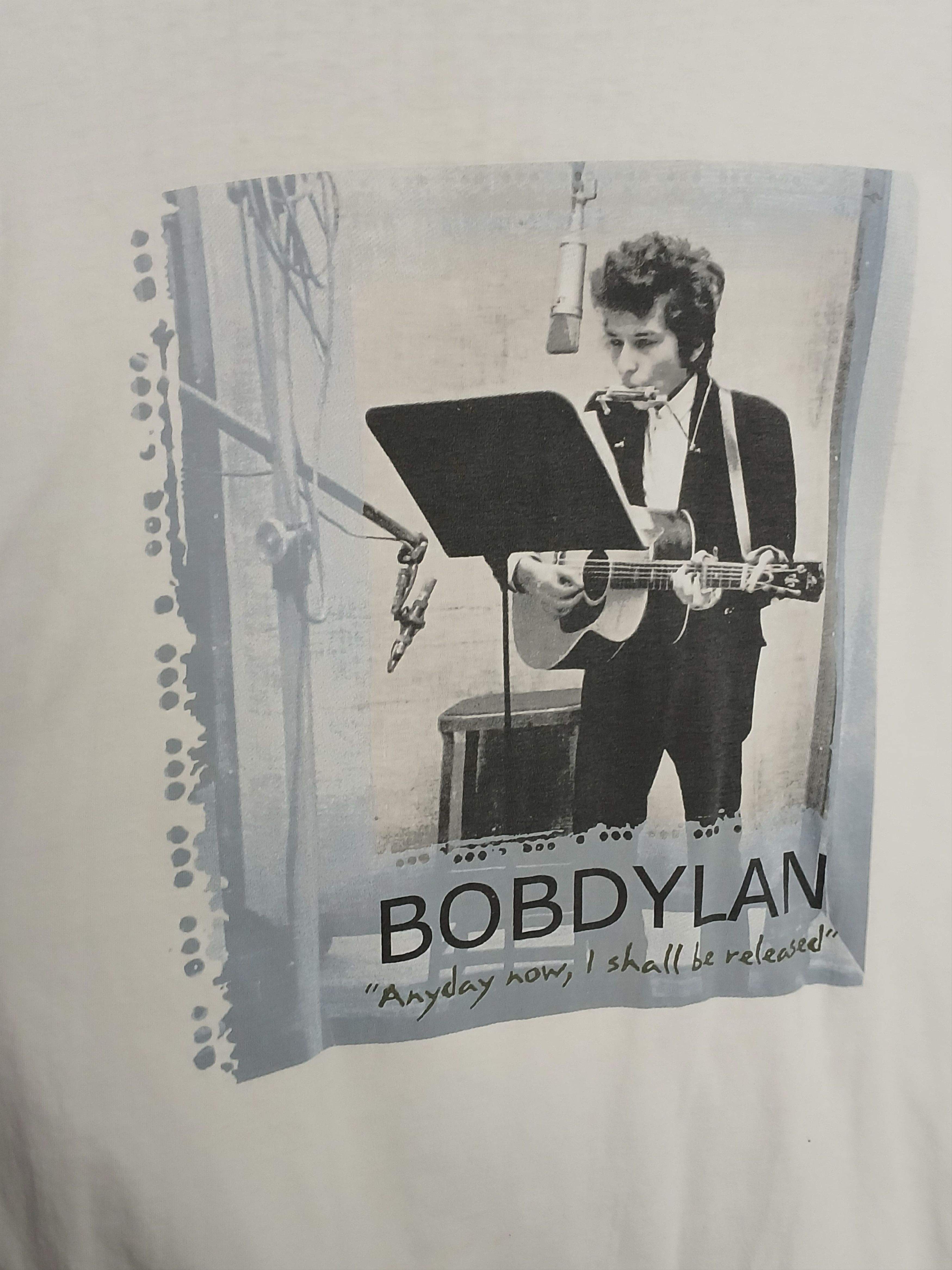 Band Tees × Vintage Vintage Bob Dylan T-Shirt Size US XL / EU 56 / 4 - 3 Thumbnail