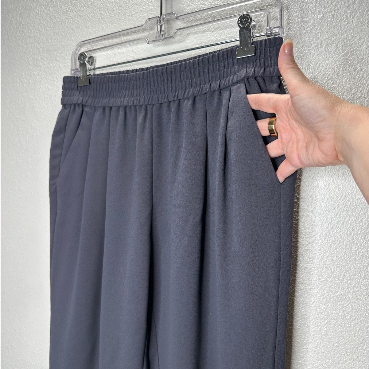 Joie Joie Slate Pull On Elastic Waist Pocket Jogger Cuffed Hem S Size 27" / US 4 / IT 40 - 5 Thumbnail