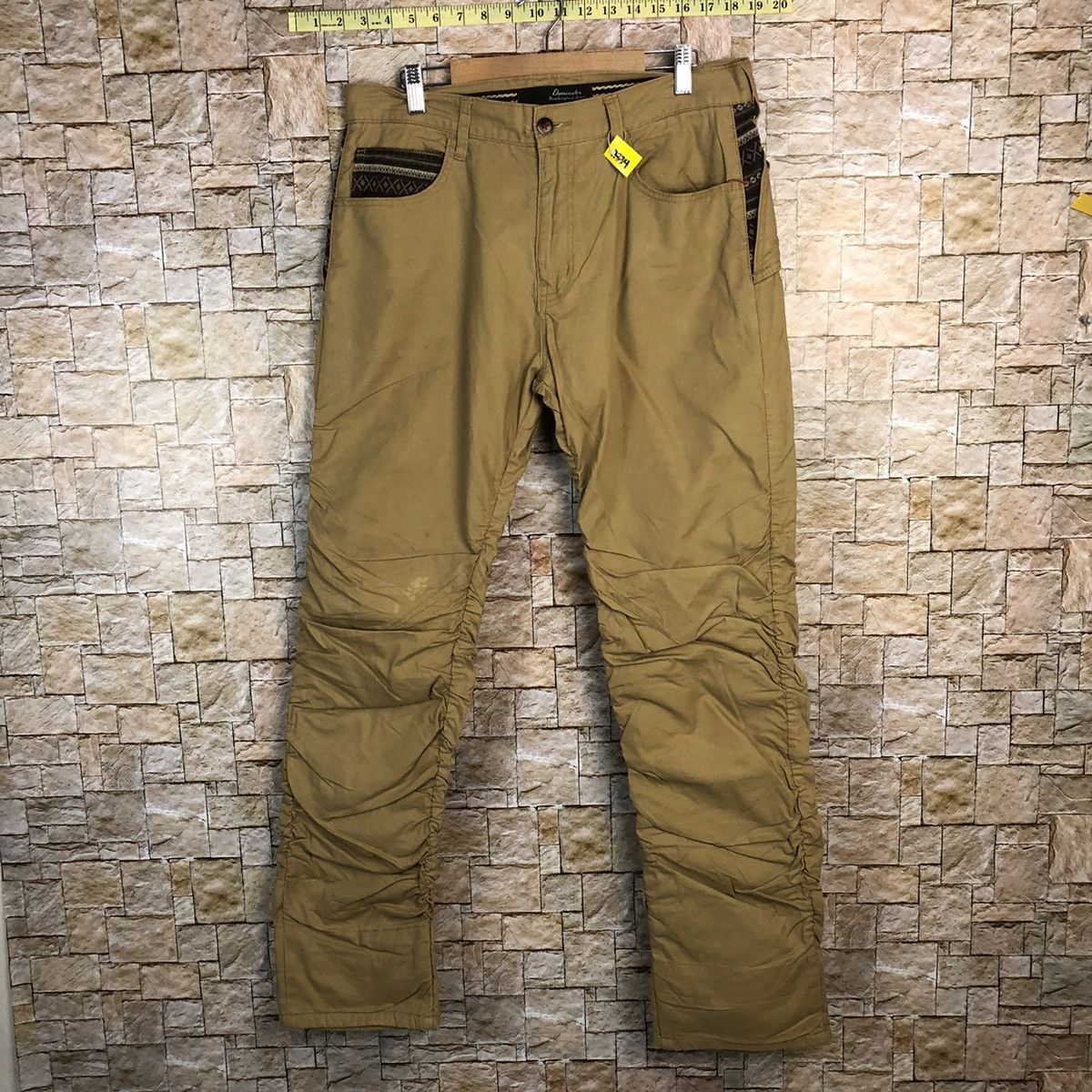 Japanese Brand DL Dominate handcraft Brown Cargo Multipocket Pants #A334 Size US 32 / EU 48 - 1 Thumbnail