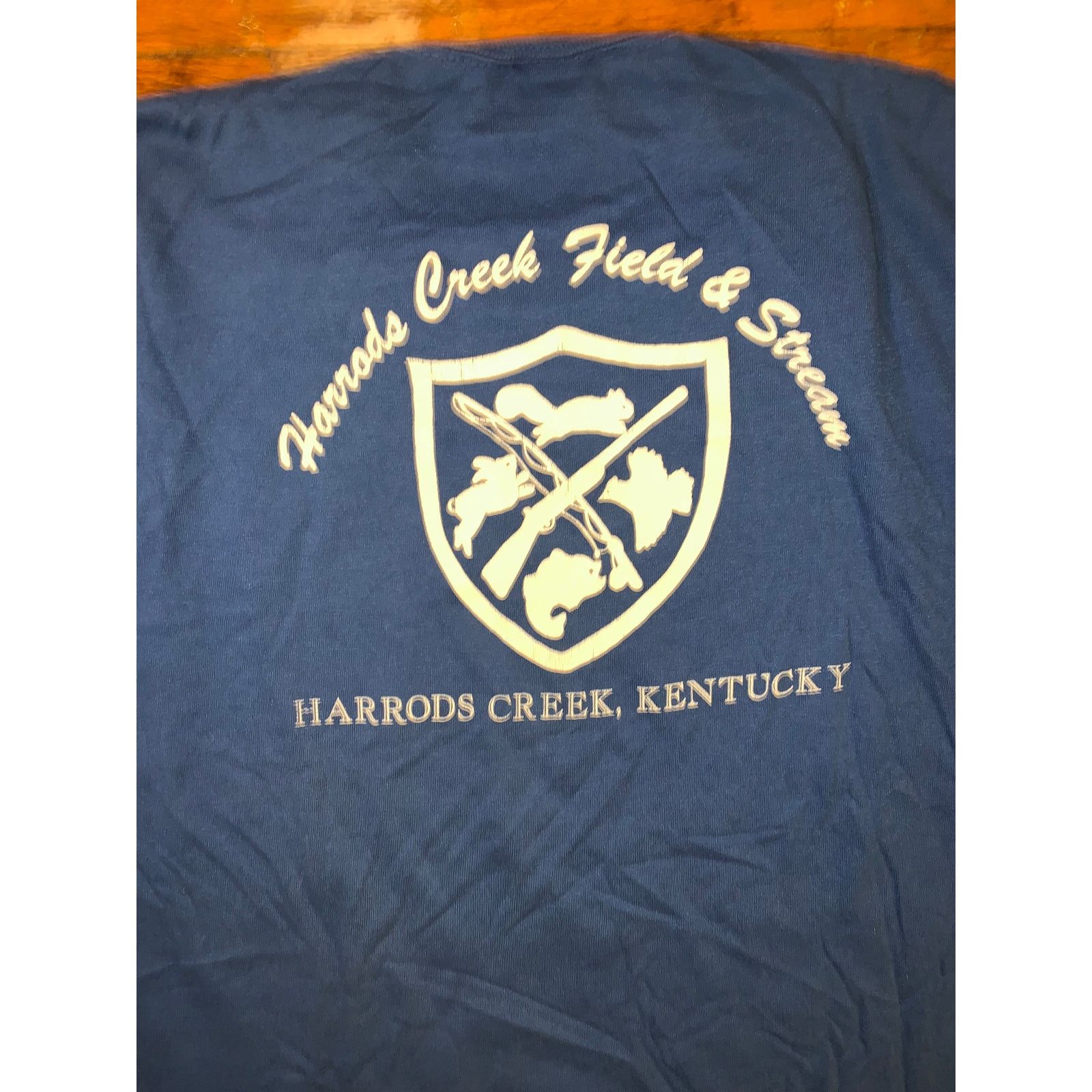 Other × Vintage Vintage 1984 Catfish Derby T Shirt XL Blue Single Stitch USA Size US L / EU 52-54 / 3 - 4 Thumbnail