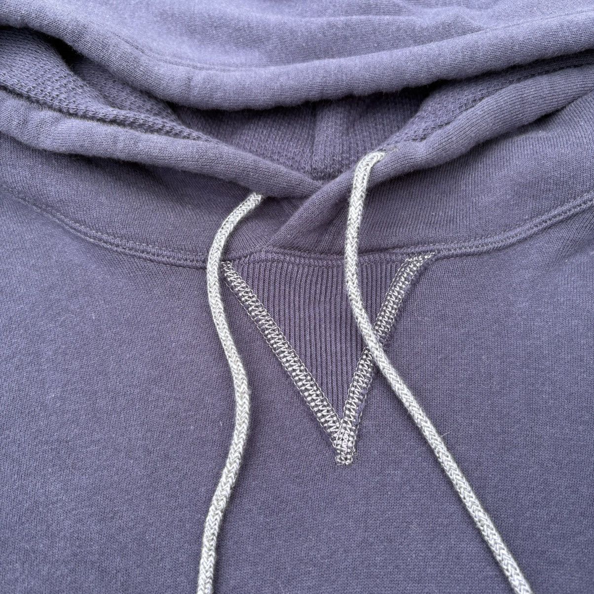 Japanese Brand Two moon “V-gusset” hooded sweatshirt navy hoody L Size US L / EU 52-54 / 3 - 2 Thumbnail