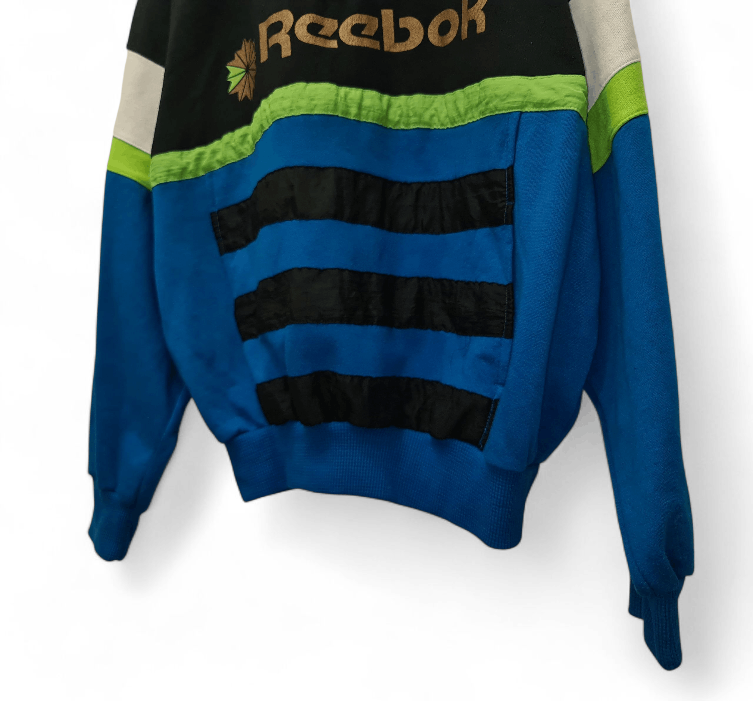 Reebok 90s Vintage Made In Korea Reebok hoodie Size US M / EU 48-50 / 2 - 3 Thumbnail
