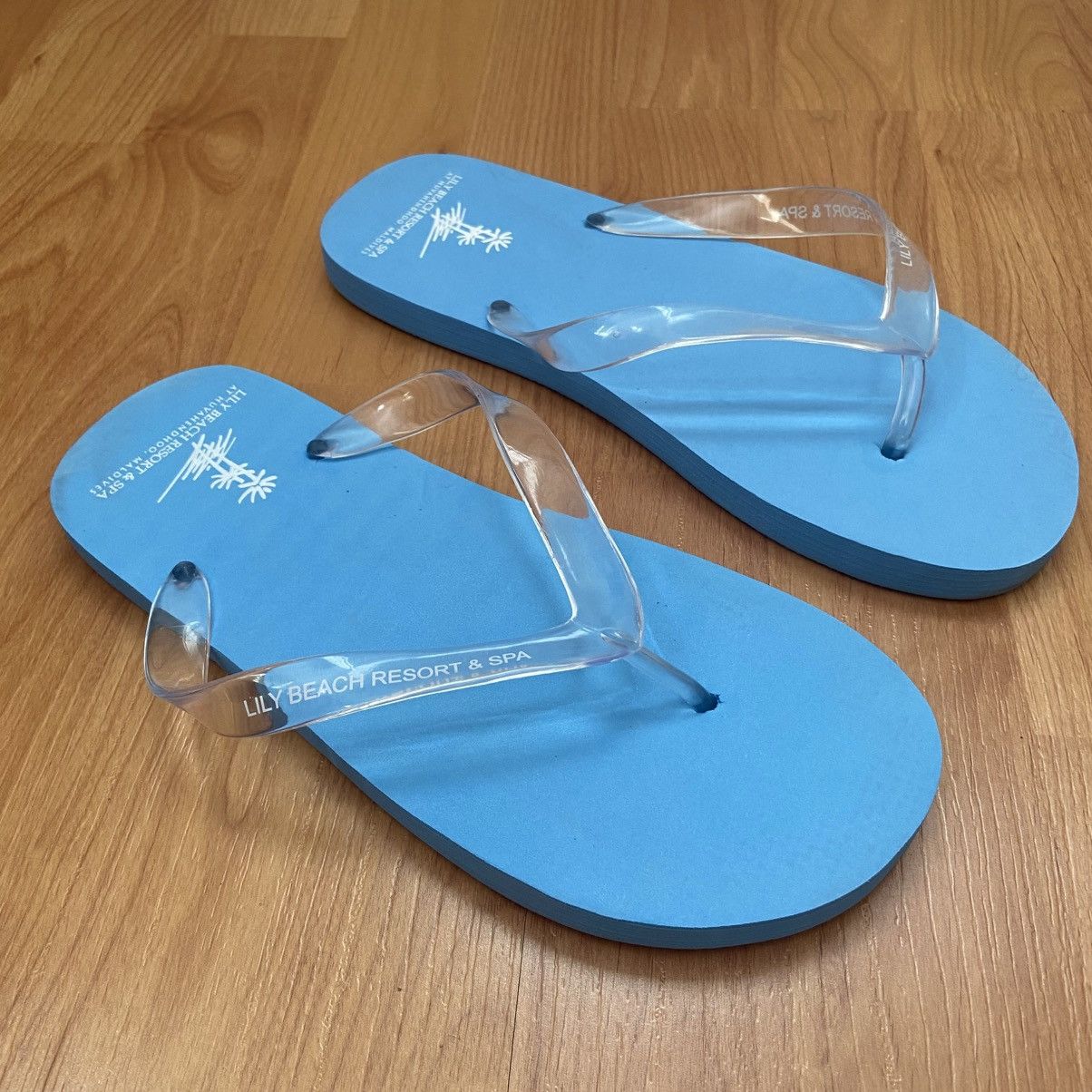 REEF Lily Beach Resort & Spa At Maldives Flip Flops Men 10ish Size US 10 / EU 43 - 3 Thumbnail