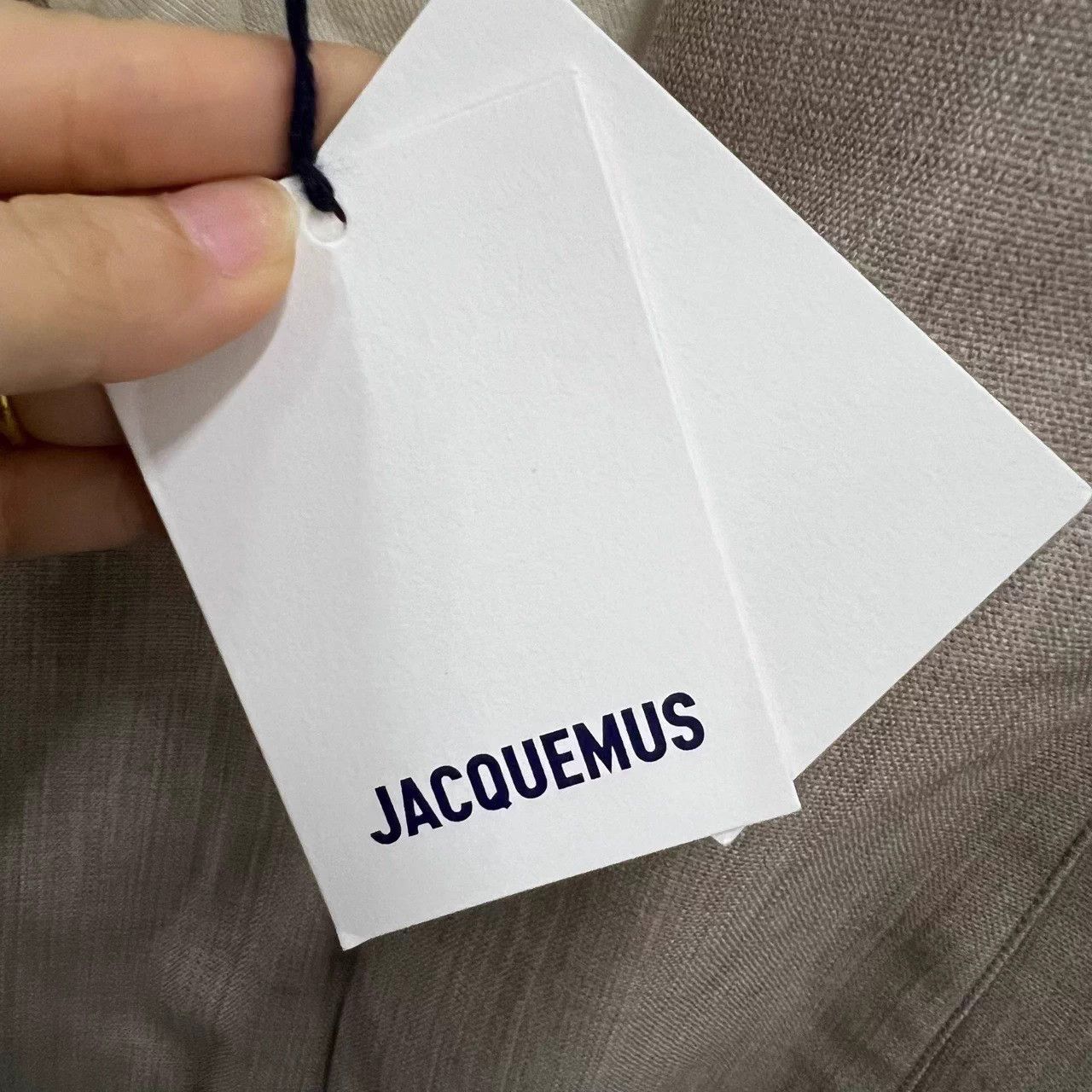 Jacquemus JACQUEMUS Light Brown SQ Neck LS Dress 36 NWT Size XS / US 0-2 / IT 36-38 - 4 Thumbnail