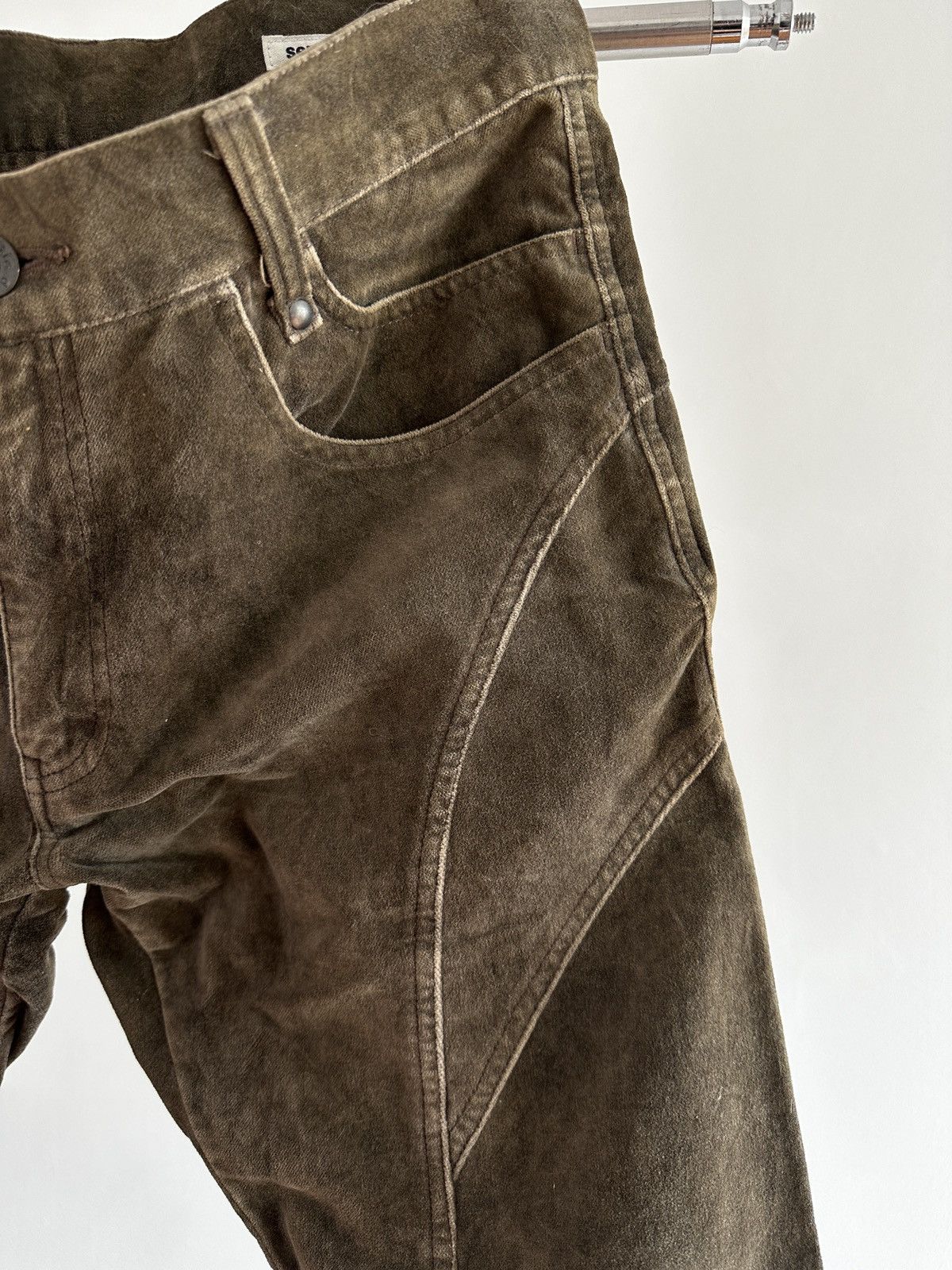 semanticdesign Flare semantic design velvet pants Size 27" / US 4 / IT 40 - 3 Thumbnail