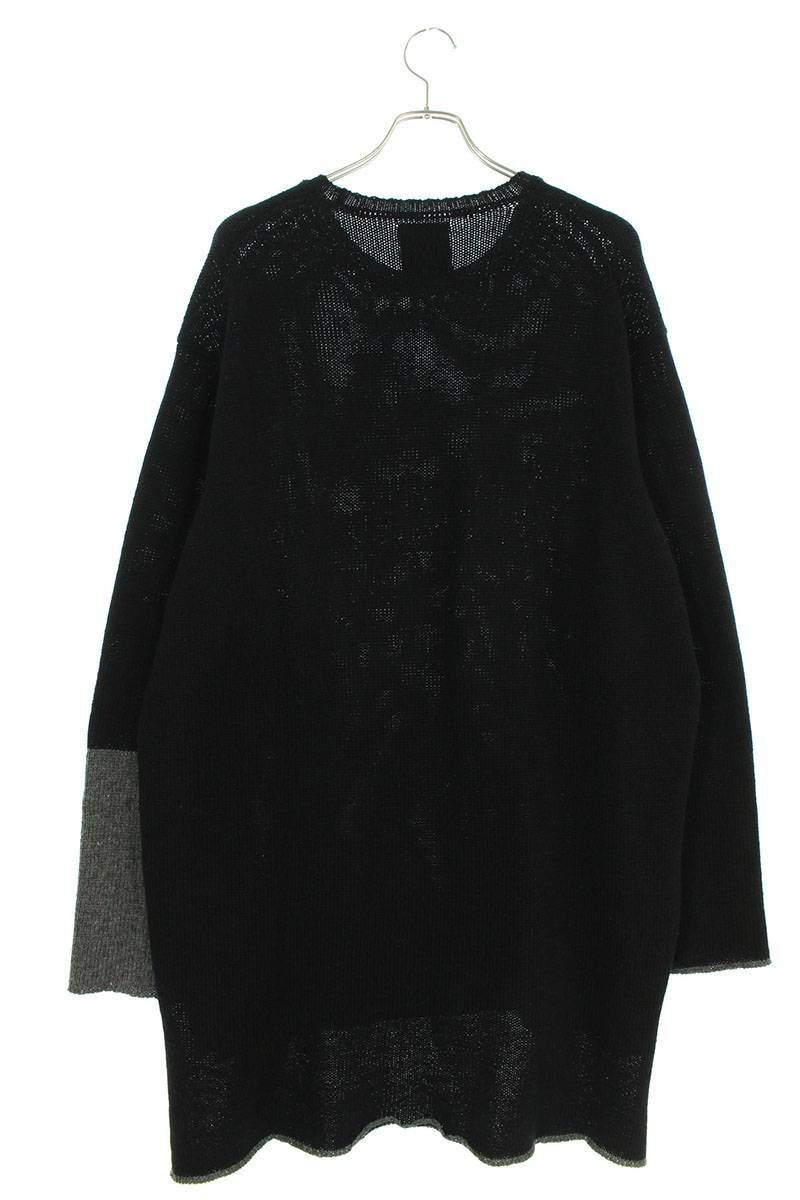 Yohji Yamamoto Black Scandal 19aw messge oversized knit HC-K03-194 