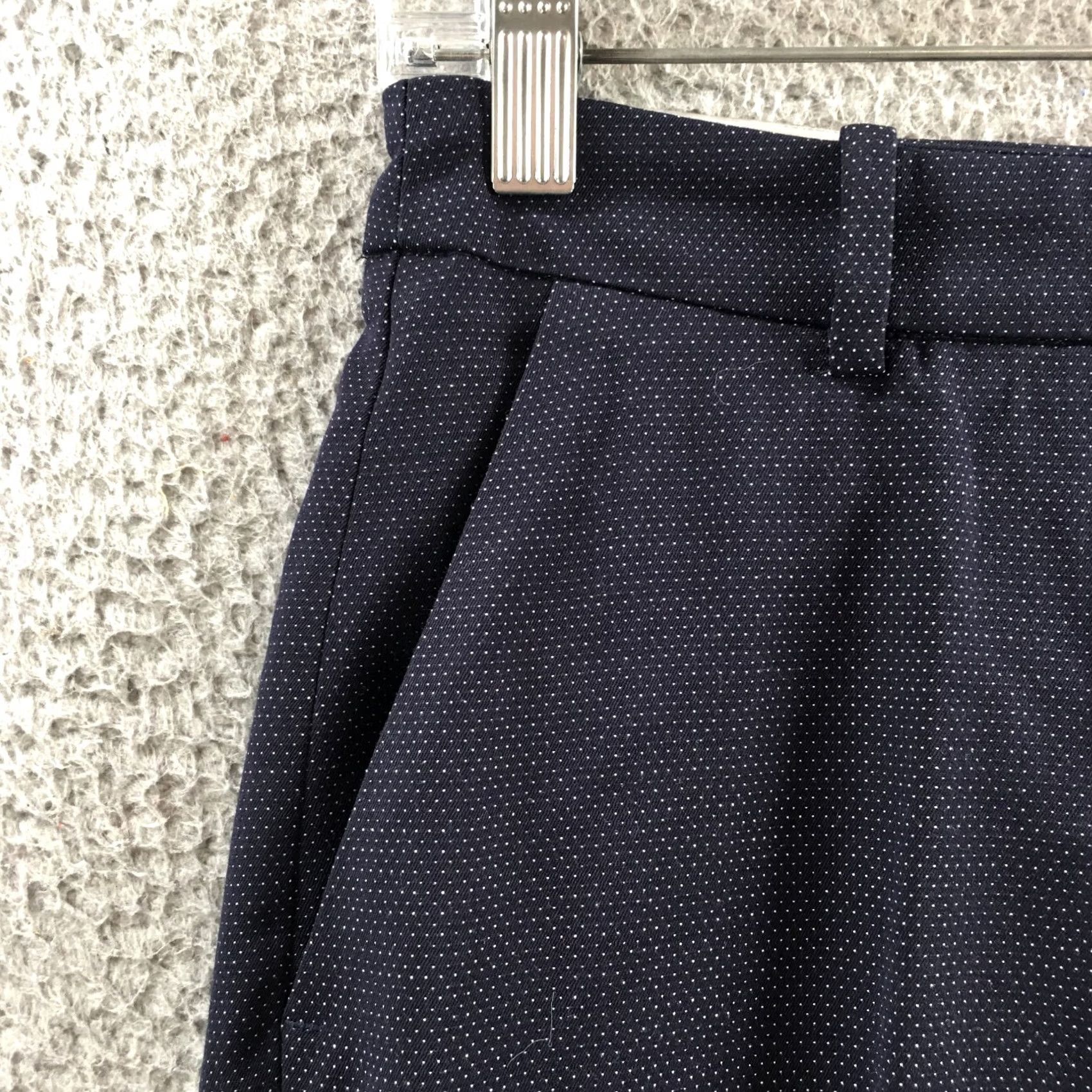 H&M H&M Dress Pants Womens 28X29 Blue Mid Rise Slim Fit Zip Fly NEW Size 26" / US 2 / IT 38 - 3 Thumbnail