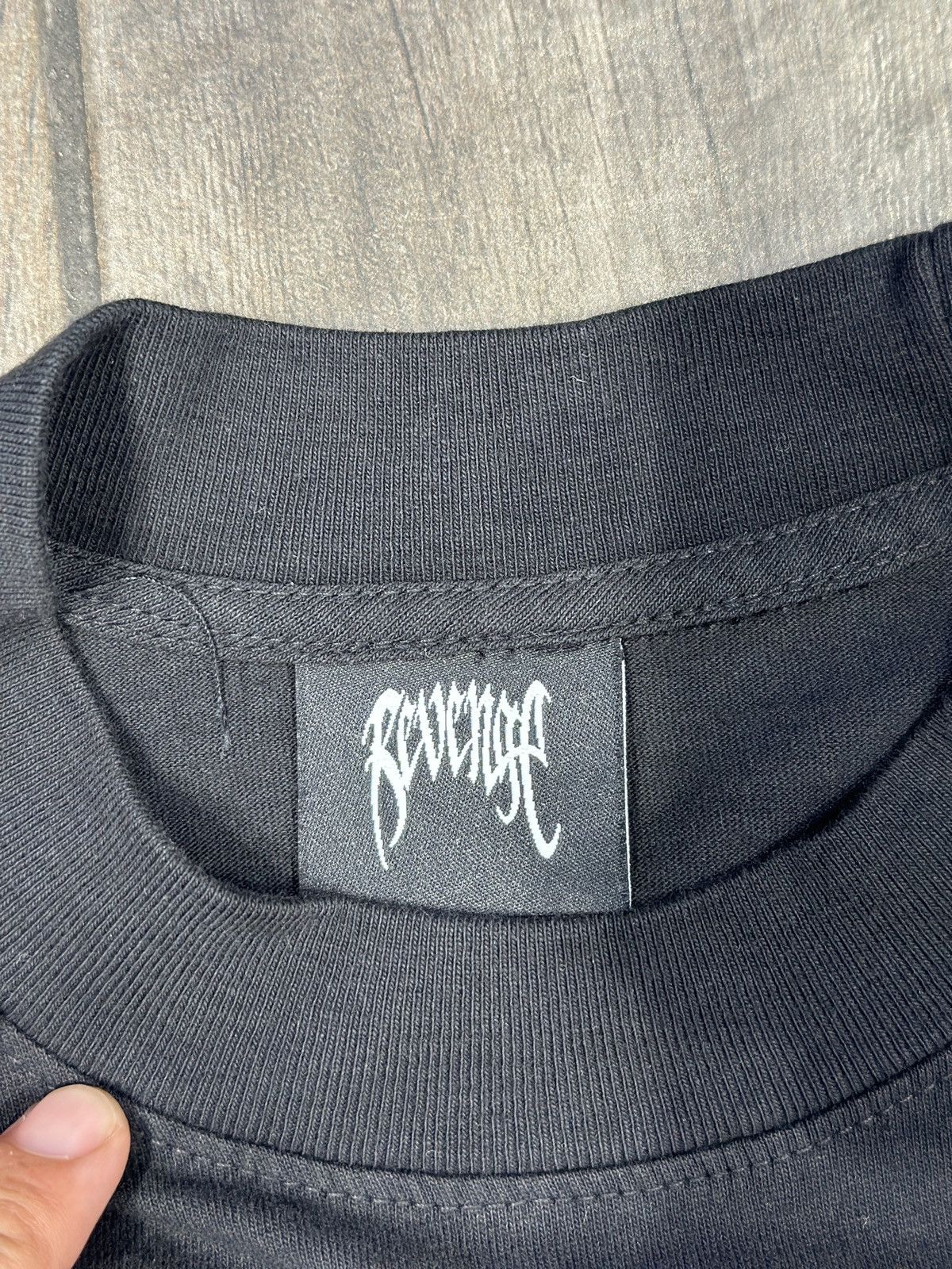 Revenge REVENGE ST MICHAEL TEE BLACK Size US M / EU 48-50 / 2 - 5 Thumbnail