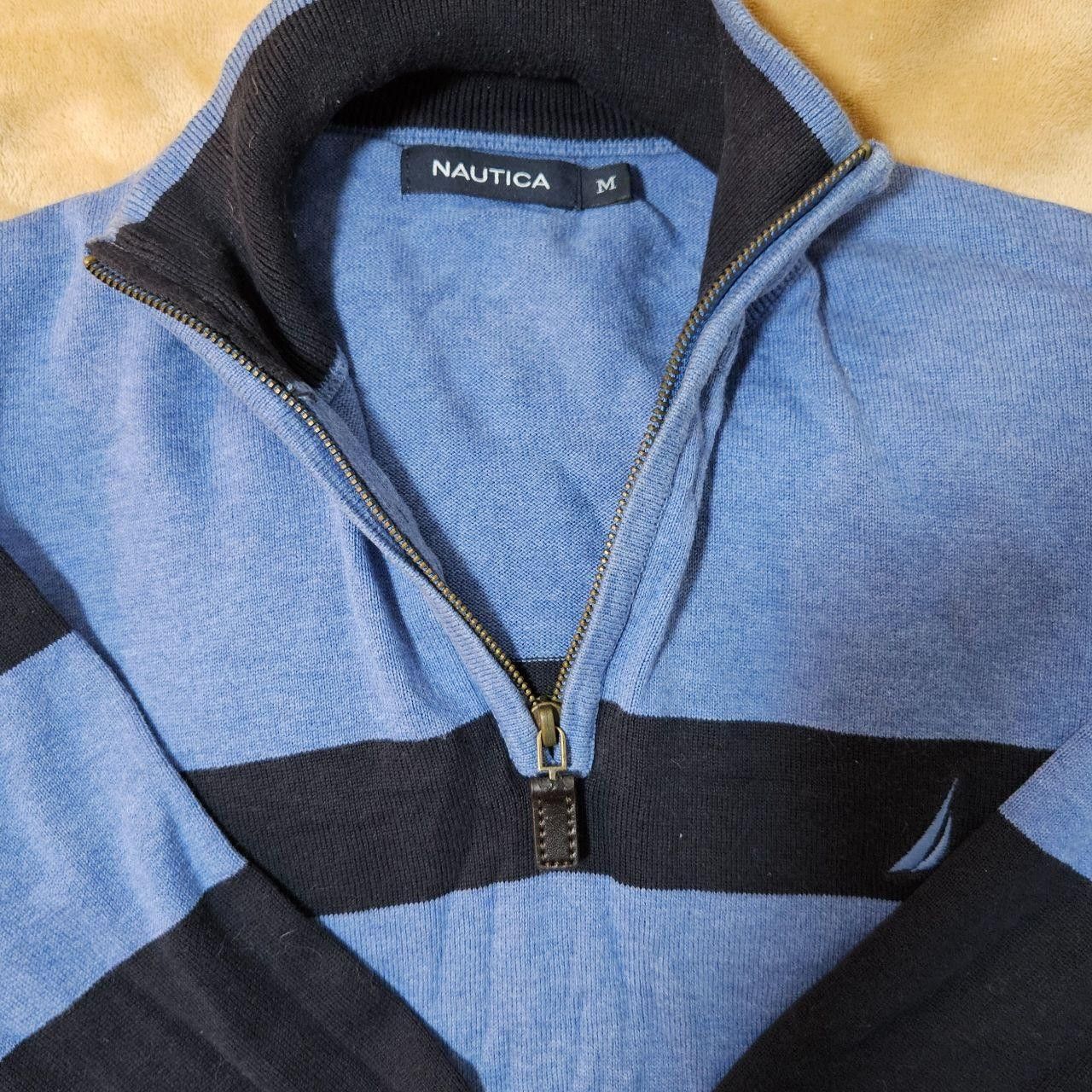 Nautica Nautica Quarter-zip knit sweater Size US M / EU 48-50 / 2 - 3 Thumbnail