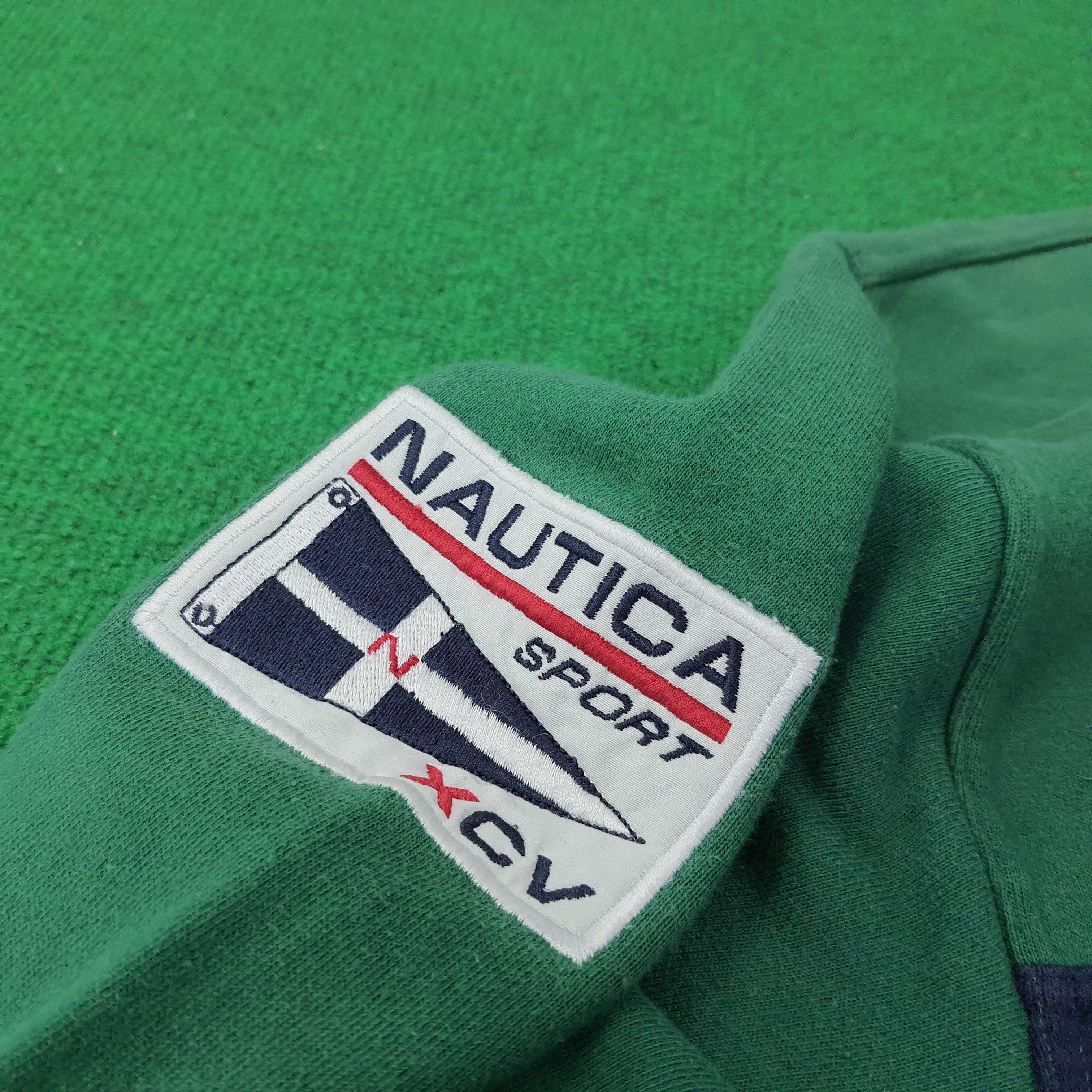 Nautica Vintage NAUTICA Snap Button Sweatshirt C225N14 Size US M / EU 48-50 / 2 - 3 Thumbnail