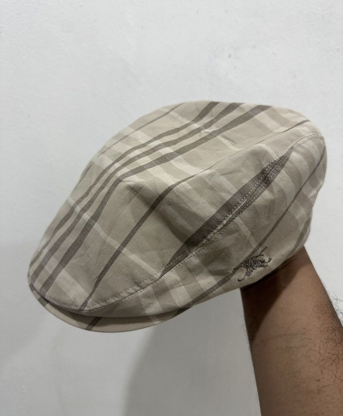 Burberry VTG Burberry Golf Nova Checked Hat Size ONE SIZE - 2 Thumbnail