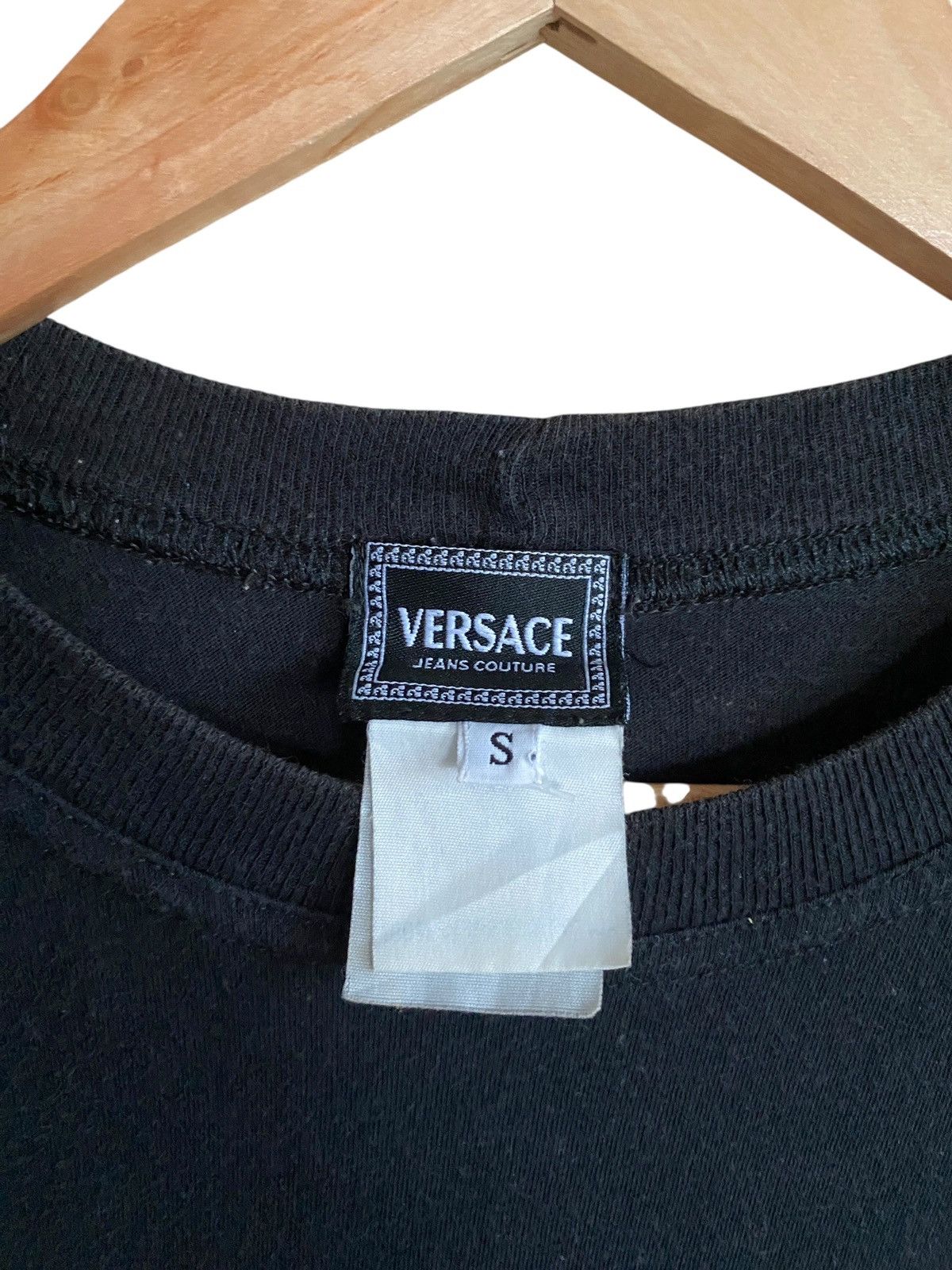 Versace Jeans Couture Very Rare Vintage Brand Versace Jeans Couture T-shirt 1990s Size US S / EU 44-46 / 1 - 5 Thumbnail