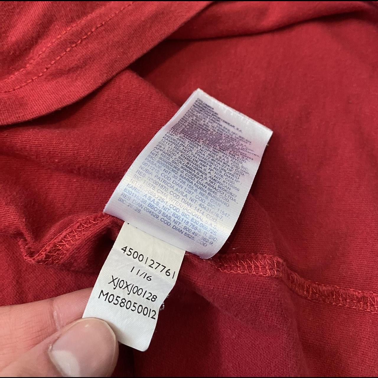 Tommy Hilfiger Red Tommy Hilfiger cotton t-shirt #casual Casual Size US S / EU 44-46 / 1 - 5 Thumbnail