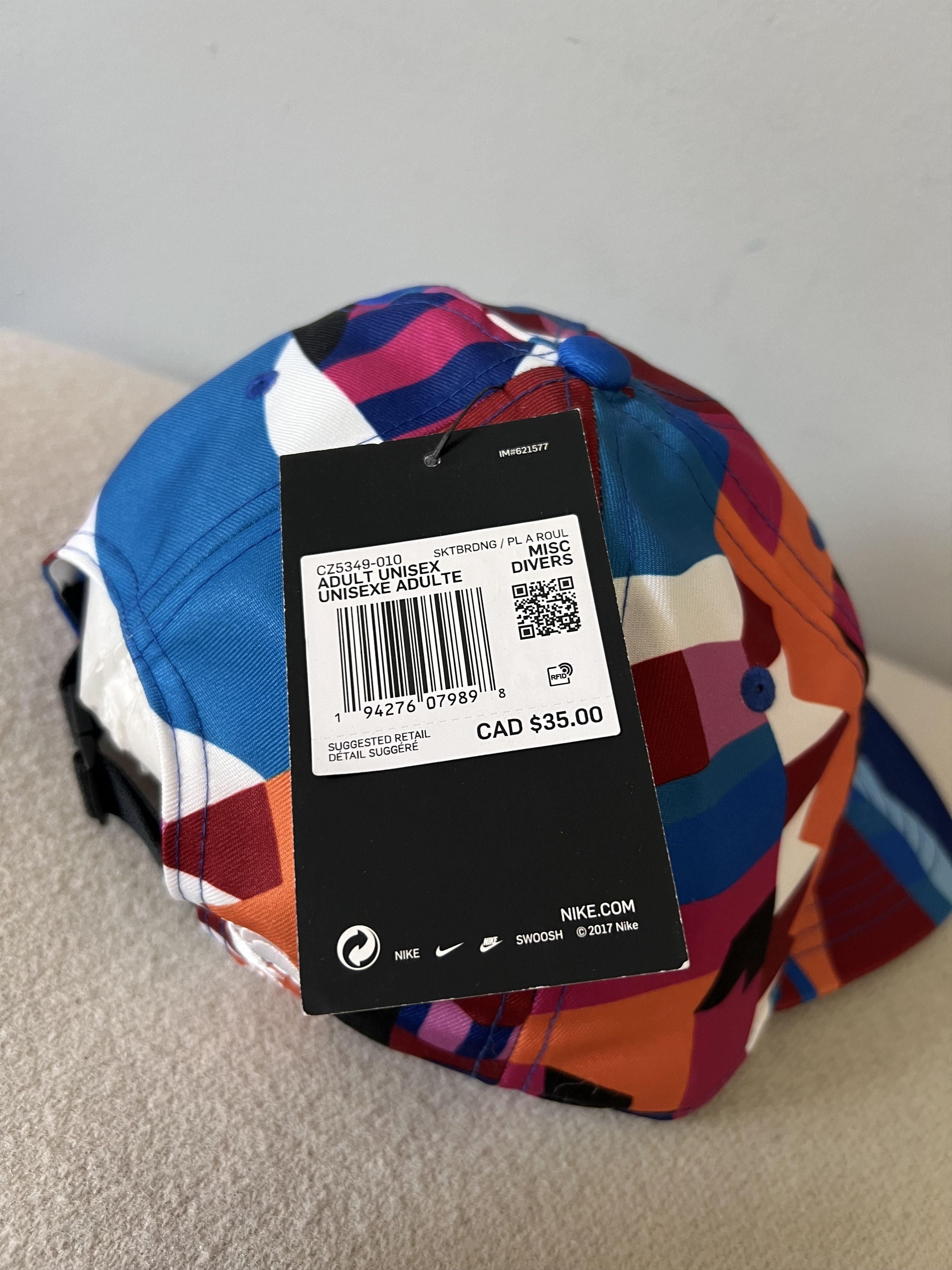 Nike × Parra Parra Nike Team Japan Skate Cap Size ONE SIZE - 5 Thumbnail