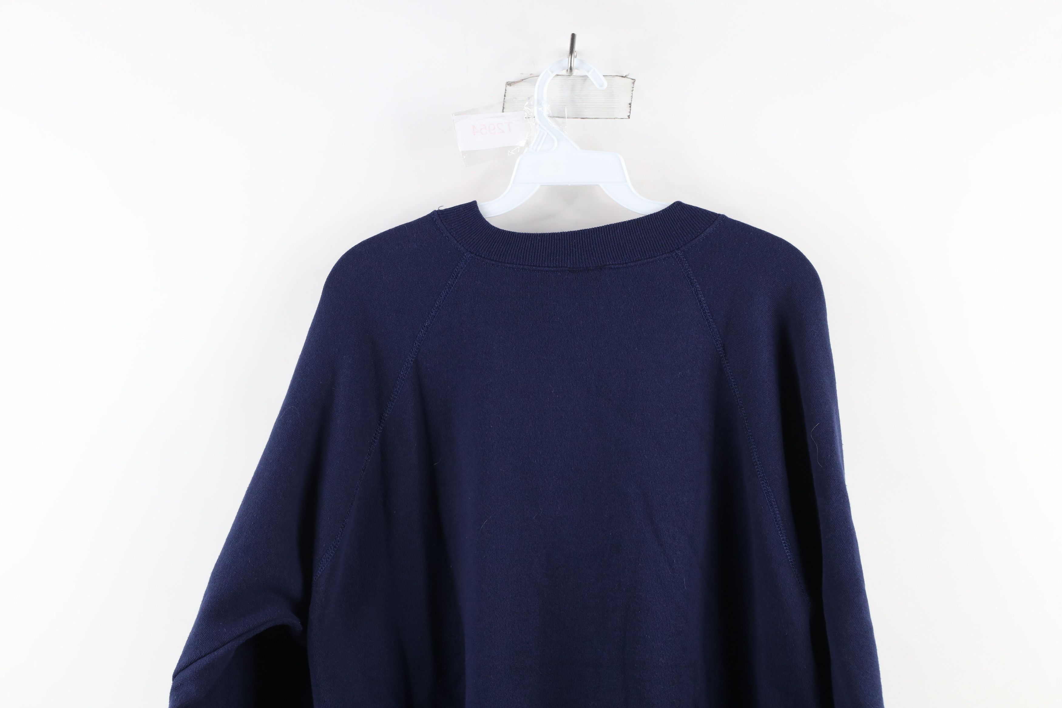 Vintage Vintage 80s Streeetwear Heavyweight Raglan Sweatshirt USA Size US XL / EU 56 / 4 - 7 Thumbnail