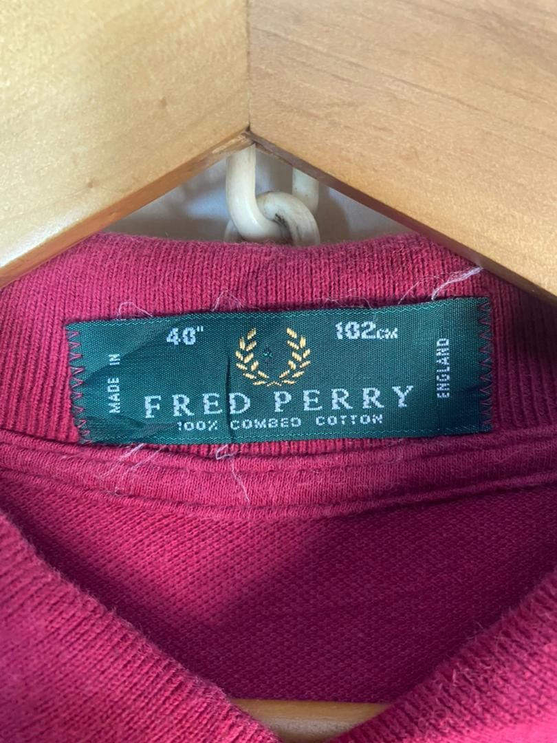 Fred Perry × Vintage Vintage Fred perry polo shirt made in England Size US M / EU 48-50 / 2 - 6 Thumbnail