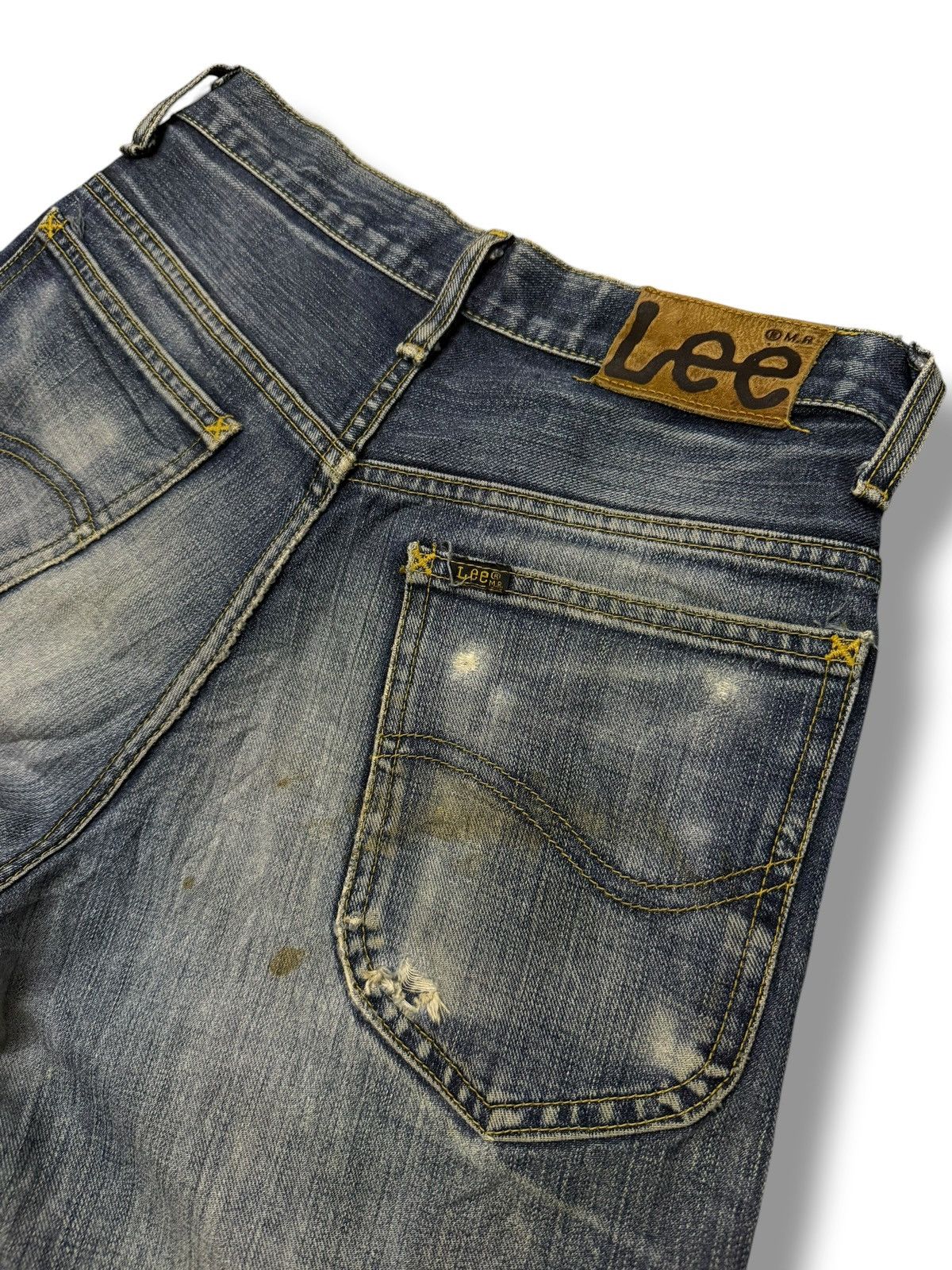 Lee Vintage Lee Riders Japan Denim Jeans | Straight Fit | W28 Size US 28 / EU 44 - 8 Thumbnail