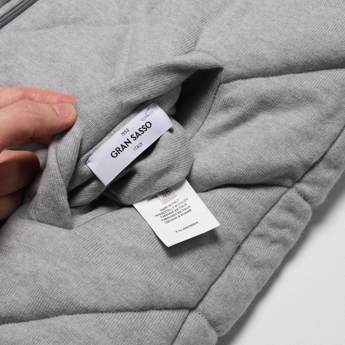 Gran Sasso Gran Sasso Reversible Vest Gilet Wool Cashmere Viscose Size L / US 10 / IT 46 - 14 Thumbnail