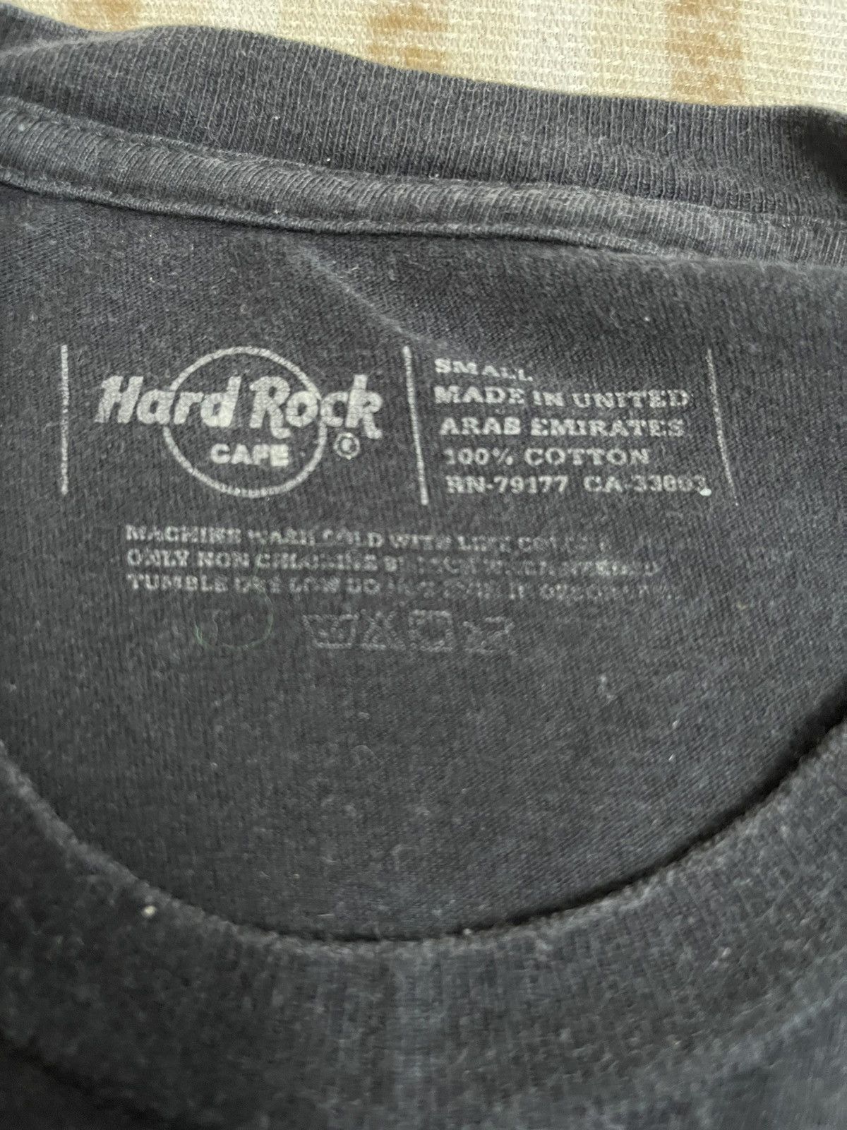 Hard Rock Cafe HARD ROCK CAFE DUBAI Size US S / EU 44-46 / 1 - 3 Thumbnail