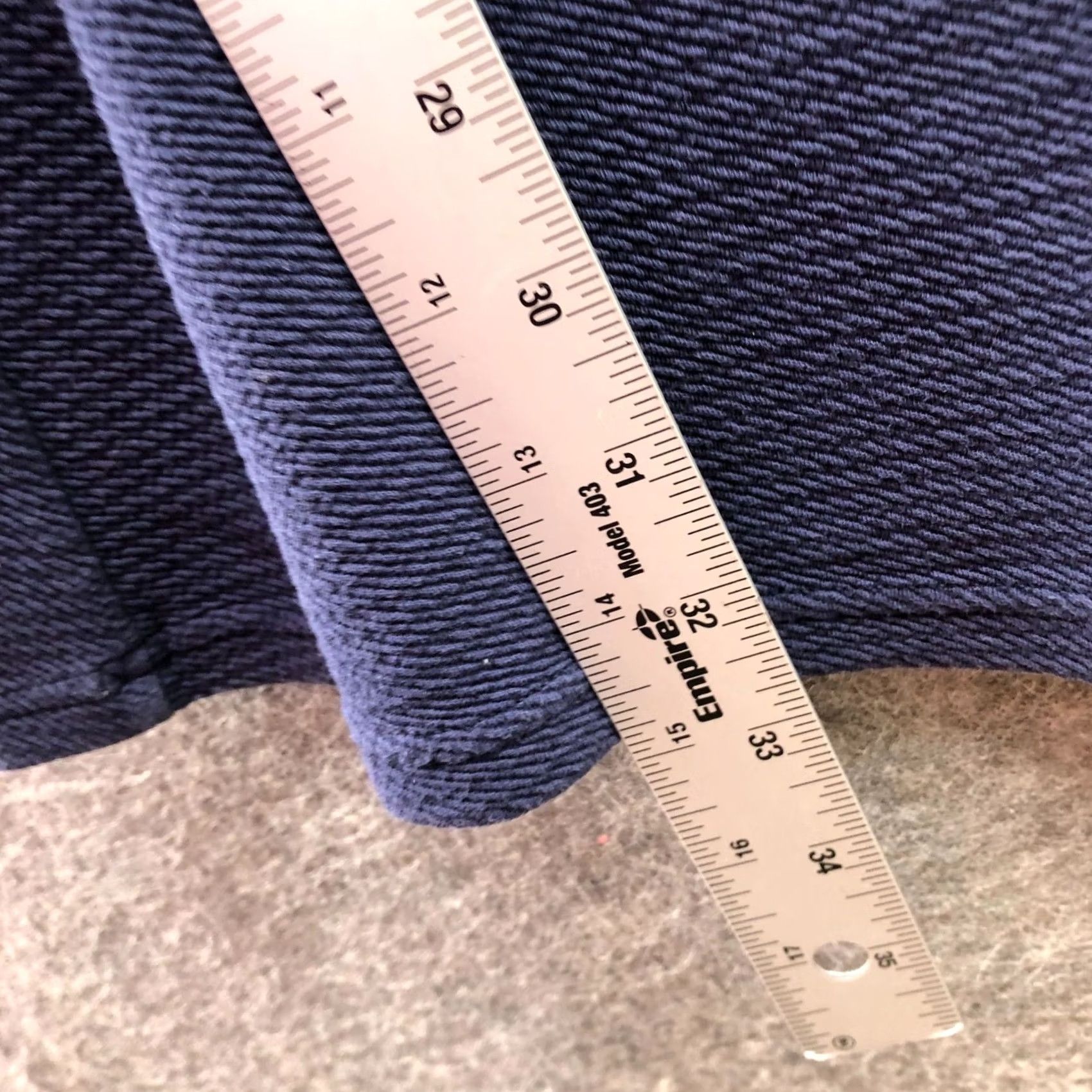 Vintage Offline Aerie High Rise Flare Yoga Pants Womens L Blue Textured Sweatpants Size 36" / US 14 / IT 50 - 7 Thumbnail