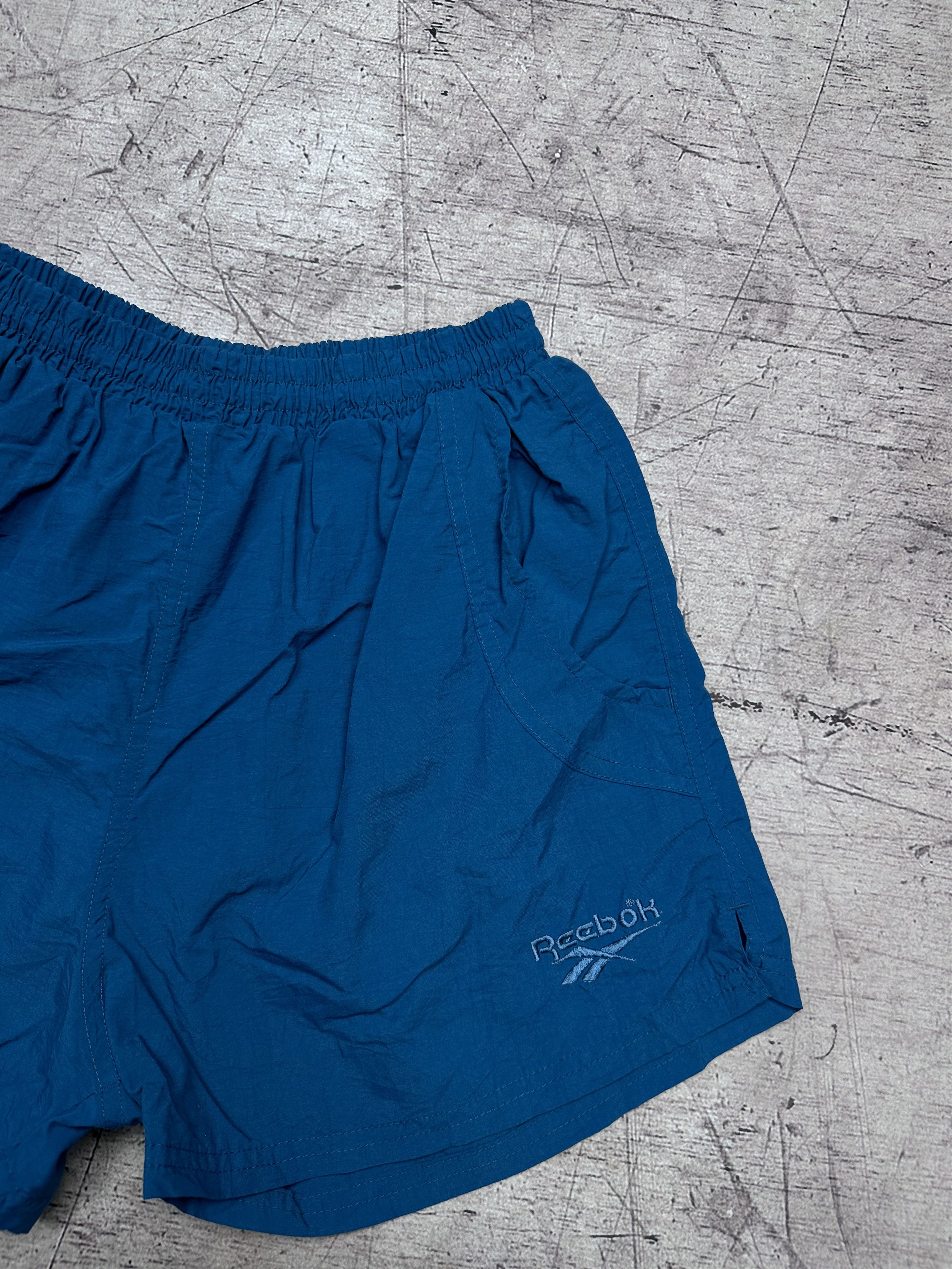 Reebok Reebok 90s Vintage Mens Nylon Shorts Size US 30 / EU 46 - 2 Thumbnail