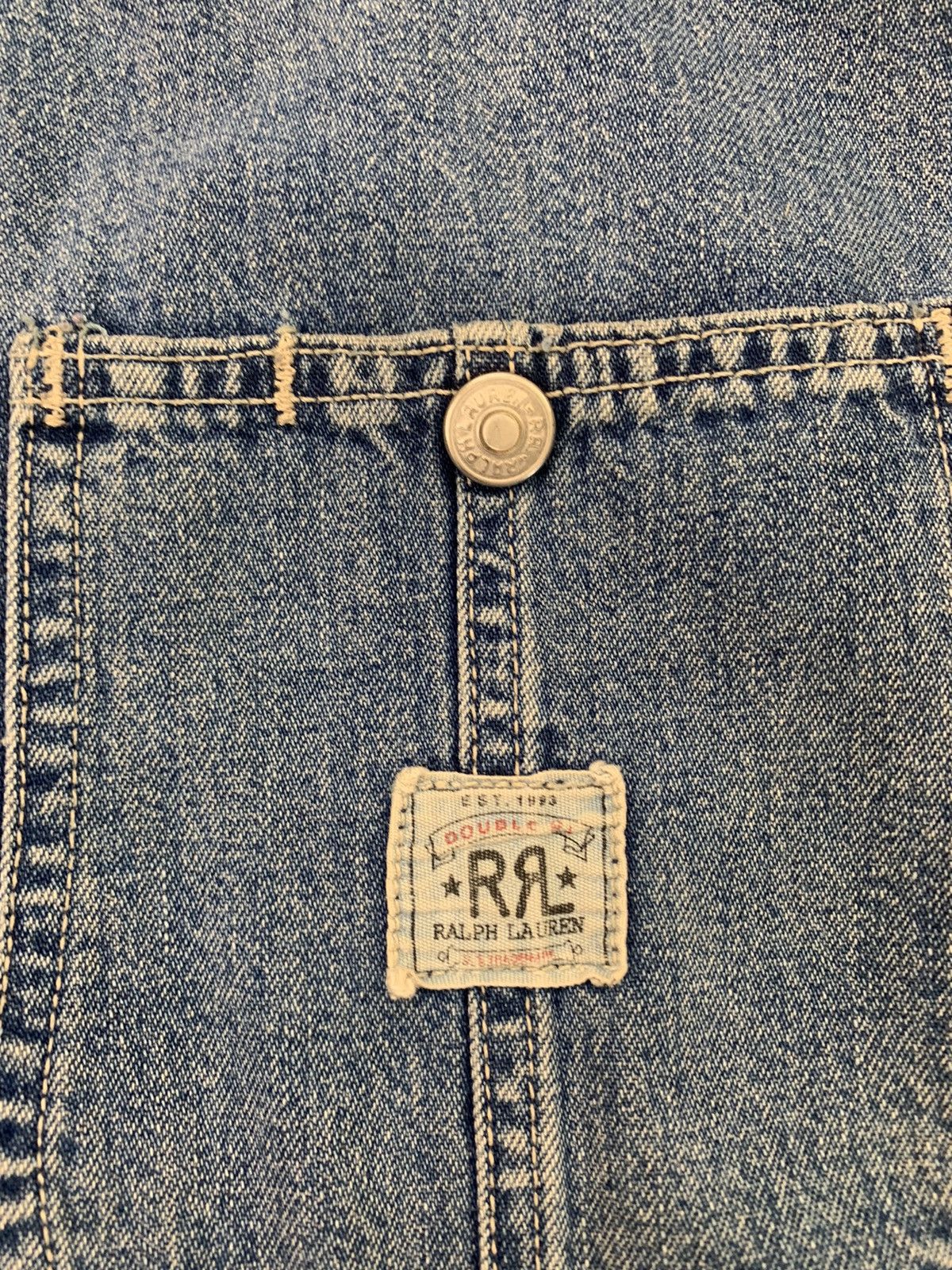 RRL Ralph Lauren × Vintage Archive Fall Of '93 RRL Ralph Lauren Chore Jackets Double RL Size US XL / EU 56 / 4 - 5 Thumbnail