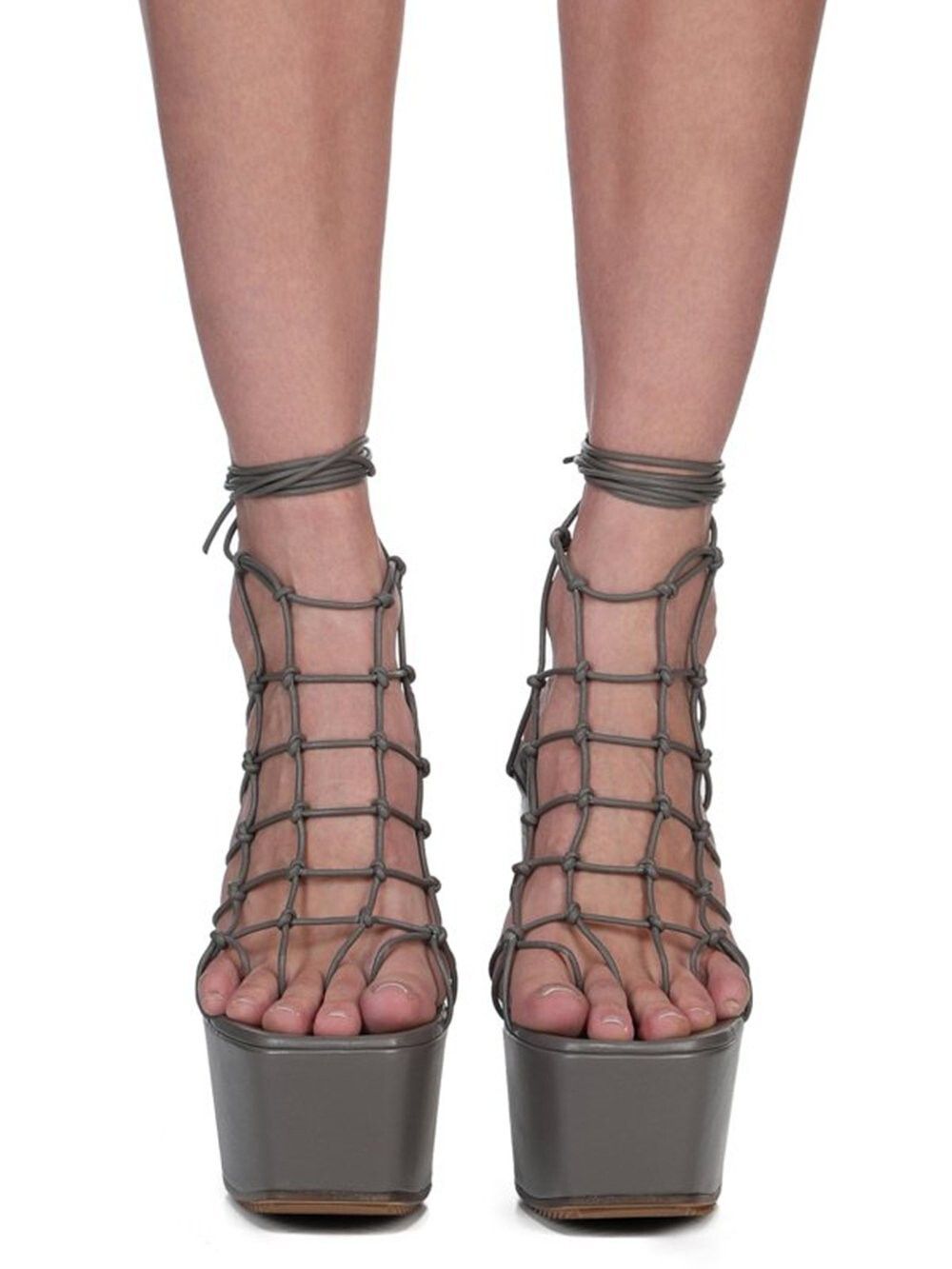 Rick Owens Rick Owens Web Platform Dust 60mm Sandals New & Auth Size US 6 / IT 36 - 2 Thumbnail