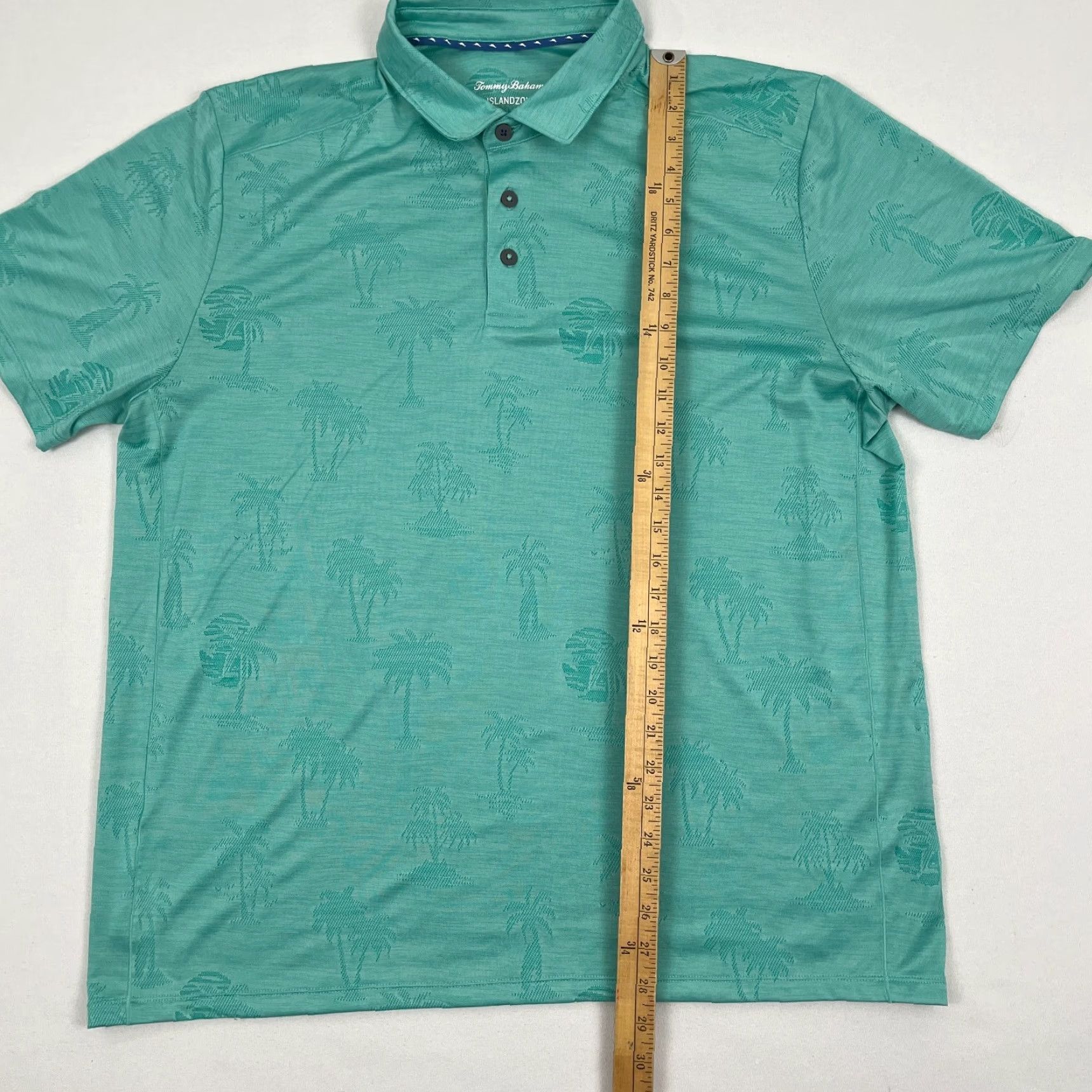 Tommy Bahama Tommy Bahama Mens XL Green Islandzone Polo Shirt Floral Hawaiian Tropical Resort Polo Shirts Island Zone Beach Resort Floral Mens XL Green Size US XL / EU 56 / 4 - 4 Thumbnail
