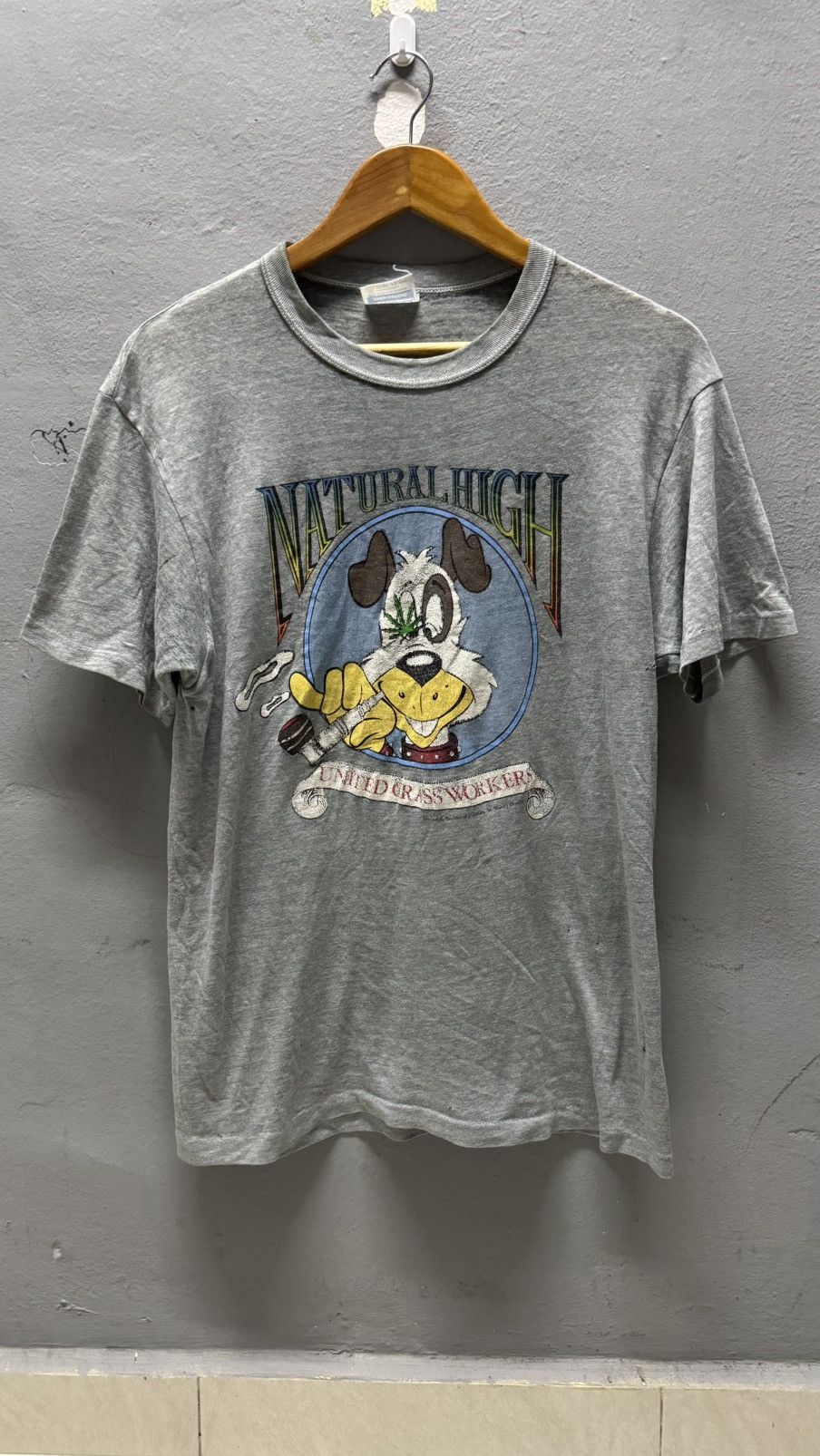 Vintage Vintage 90s Cannabis Natural High Size US L / EU 52-54 / 3 - 1 Thumbnail